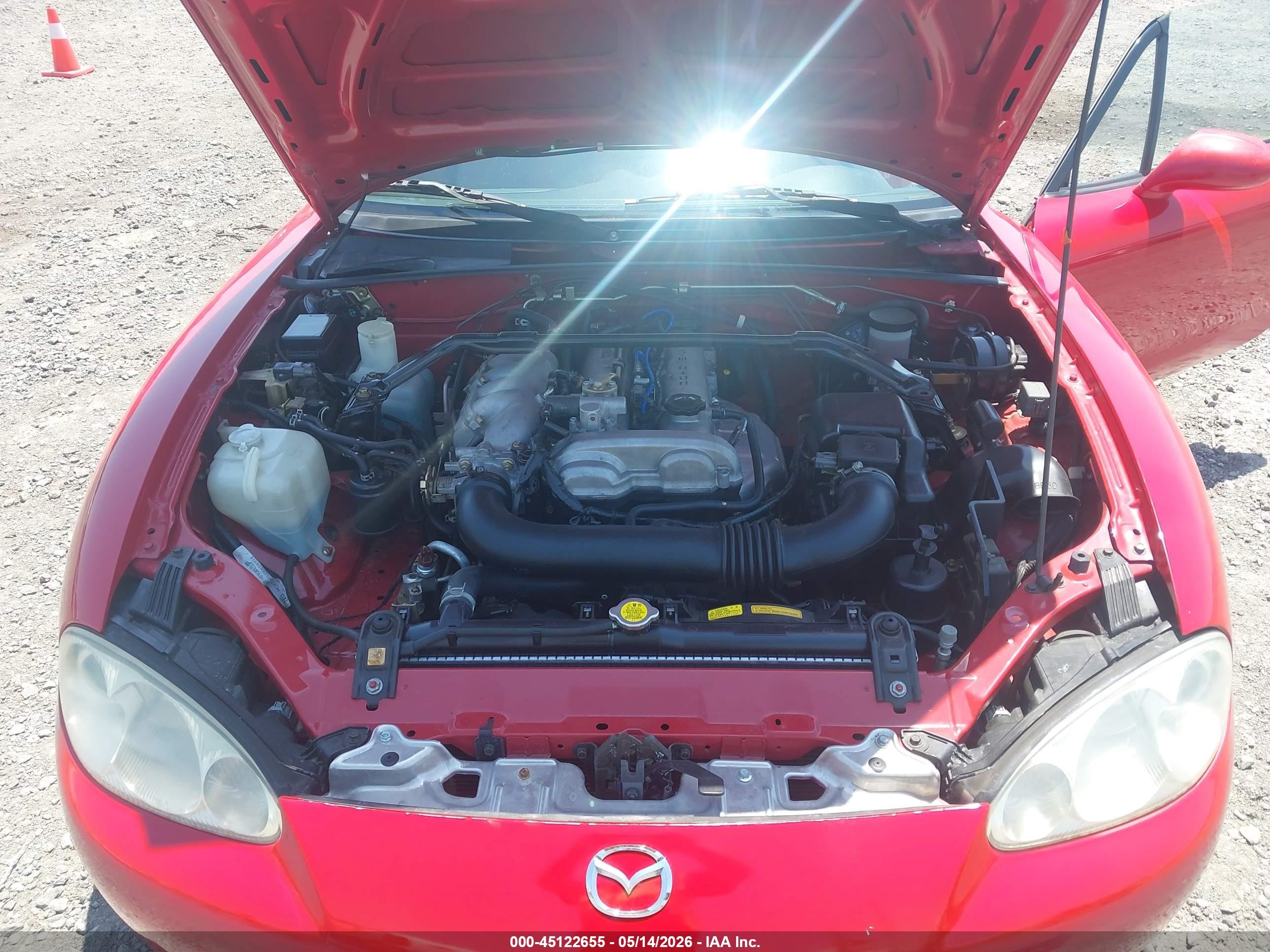 2001 Mazda Mx-5 Miata Ls/special Edition Red vin: JM1NB353310205852