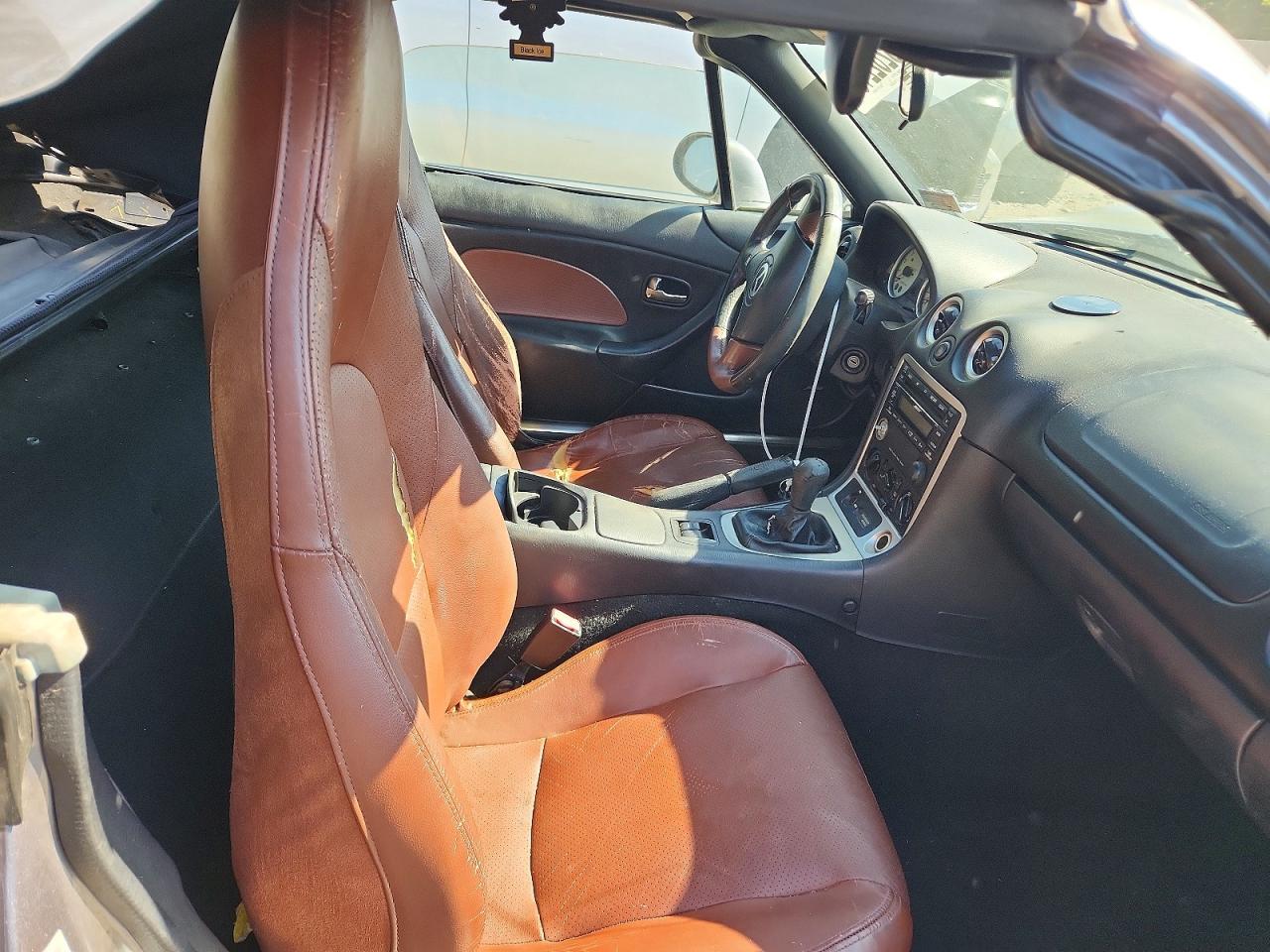 2002 Mazda Mx-5 Miata Base Gray vin: JM1NB353320227142