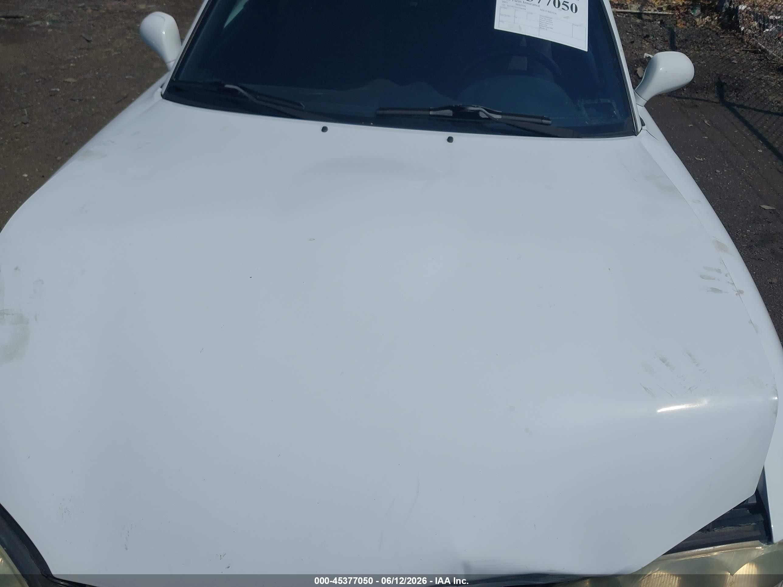 2003 Mazda Mx-5 Miata Cloth/ls/se/shinsen White vin: JM1NB353330300608
