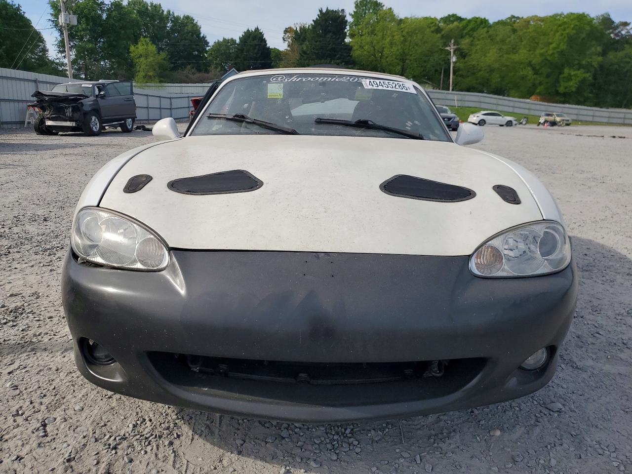 2003 Mazda Mx-5 Miata Base Белый vin: JM1NB353330311527