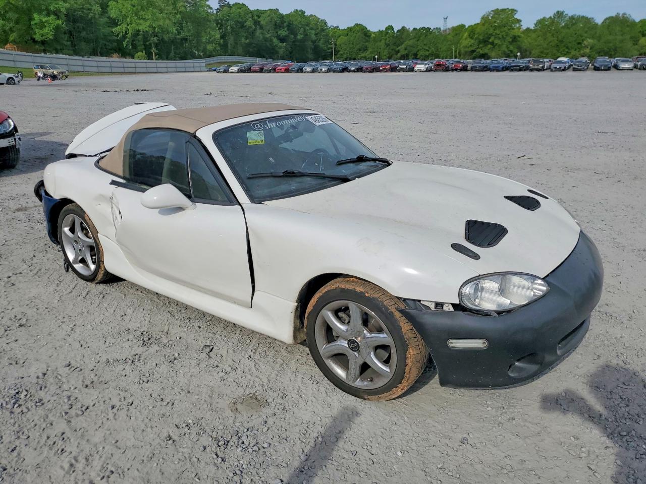 2003 Mazda Mx-5 Miata Base Белый vin: JM1NB353330311527