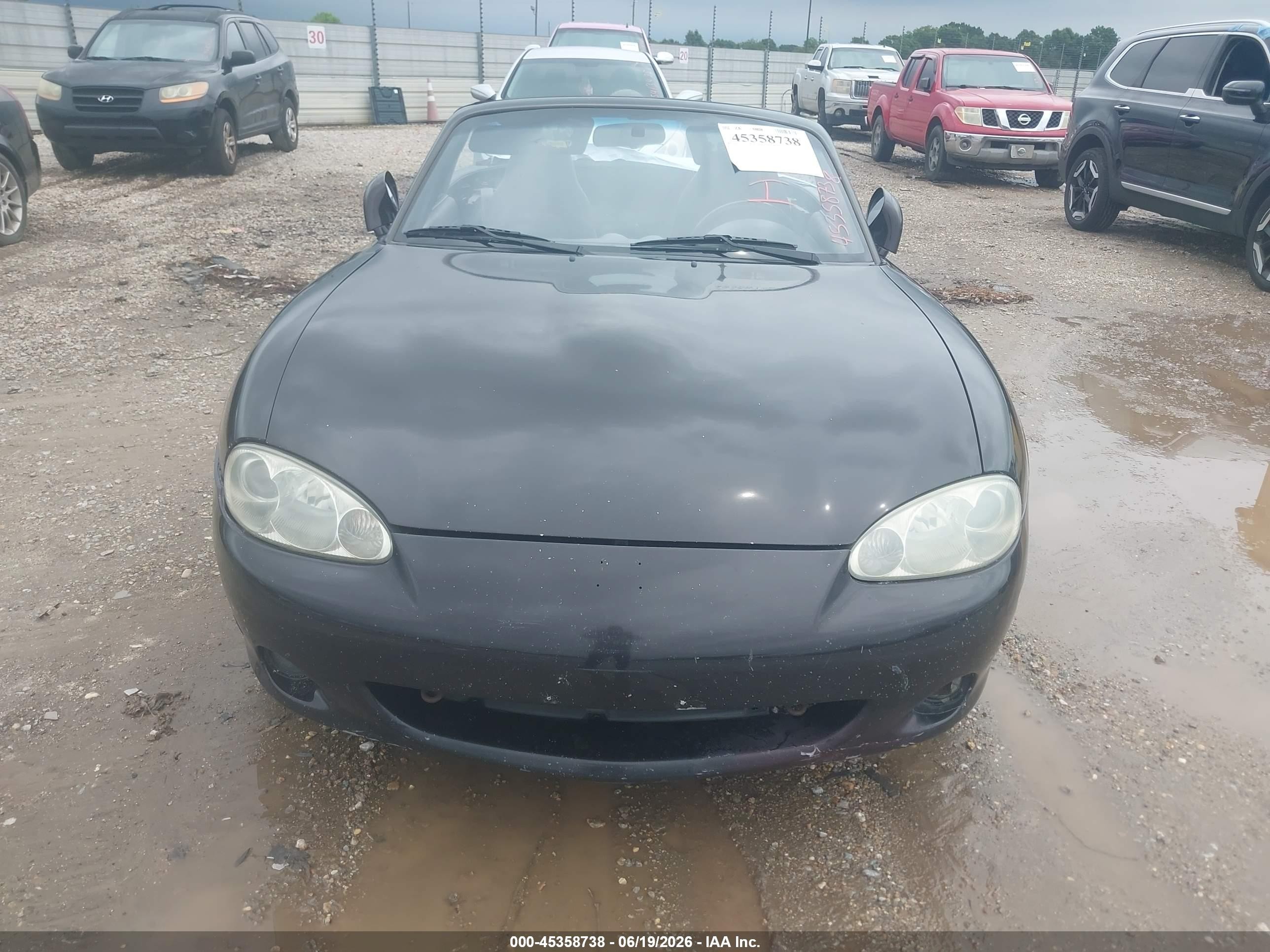 2004 Mazda Mx-5 Miata Cloth Black vin: JM1NB353340401293