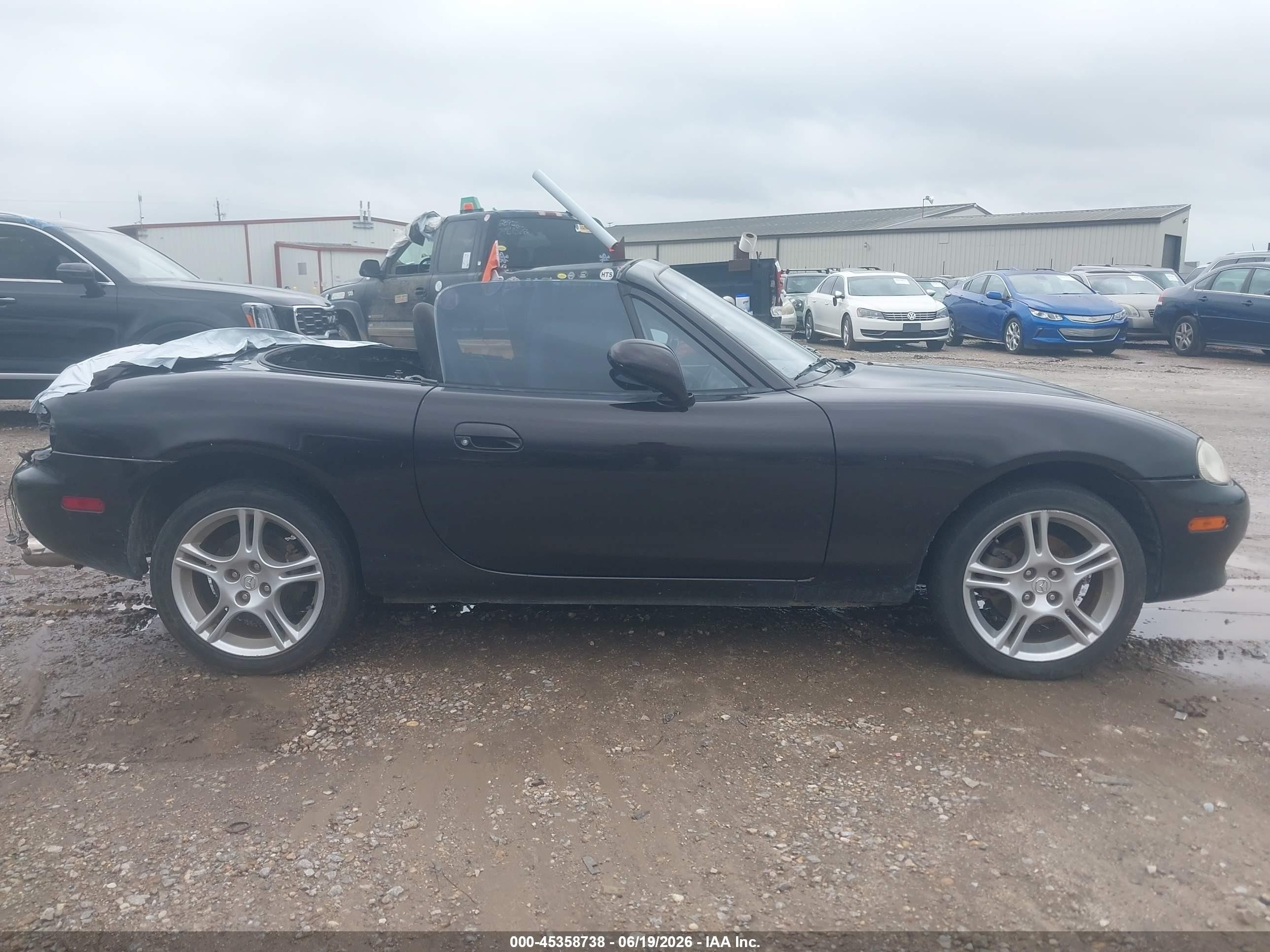 2004 Mazda Mx-5 Miata Cloth Black vin: JM1NB353340401293