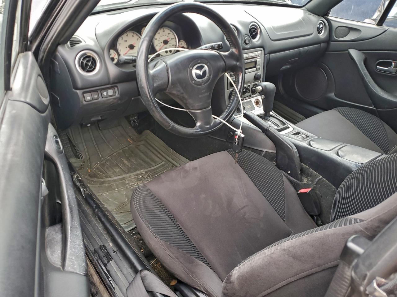 2005 Mazda Mx-5 Miata Base Black vin: JM1NB353350413073