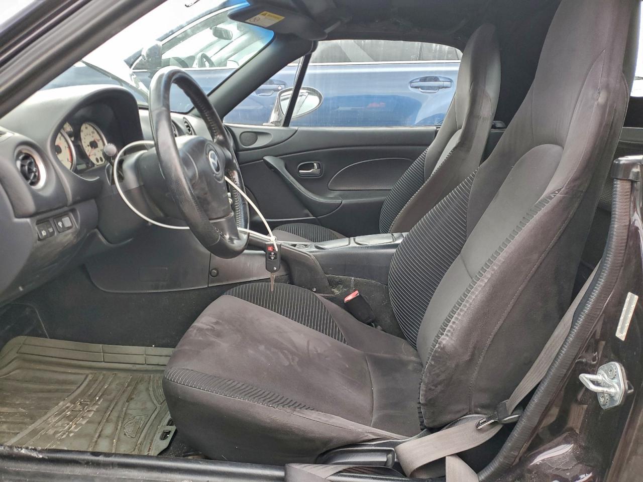 2005 Mazda Mx-5 Miata Base Black vin: JM1NB353350413073