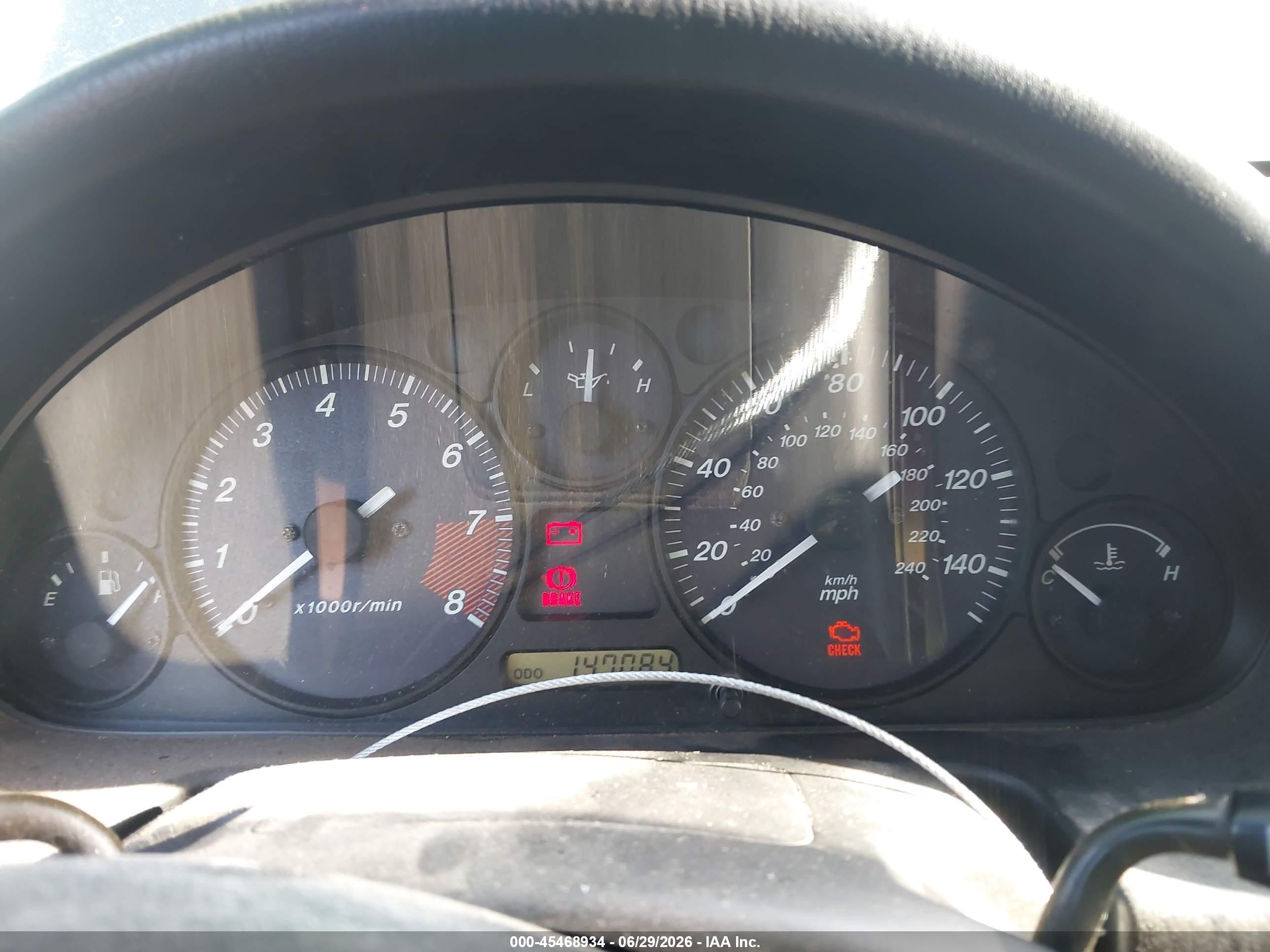 1999 Mazda Mx-5 Miata Leather Pkg/popular Equipment Pkg/sports Pkg/touring Pkg Green vin: JM1NB3533X0117523