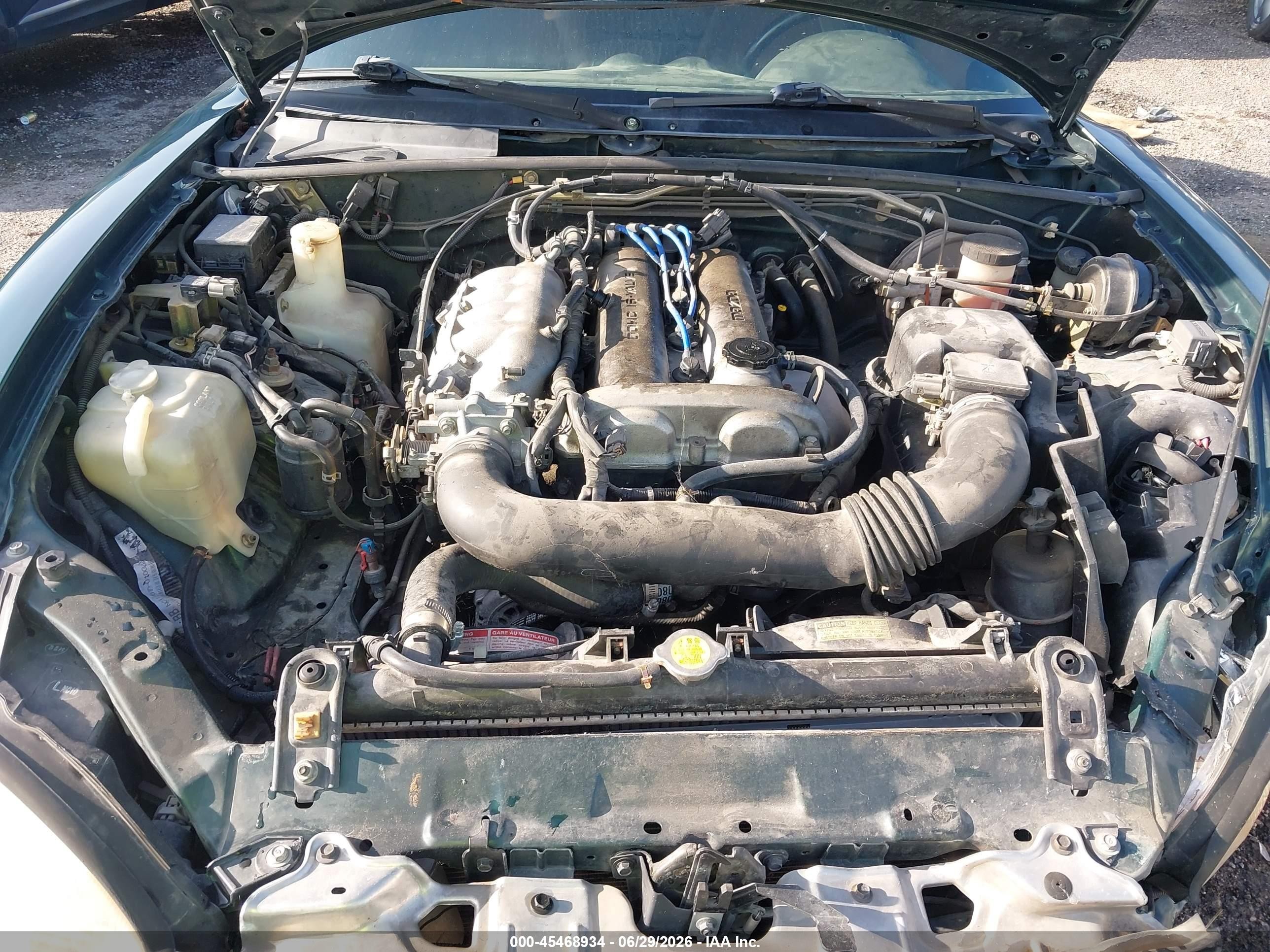 1999 Mazda Mx-5 Miata Leather Pkg/popular Equipment Pkg/sports Pkg/touring Pkg Green vin: JM1NB3533X0117523