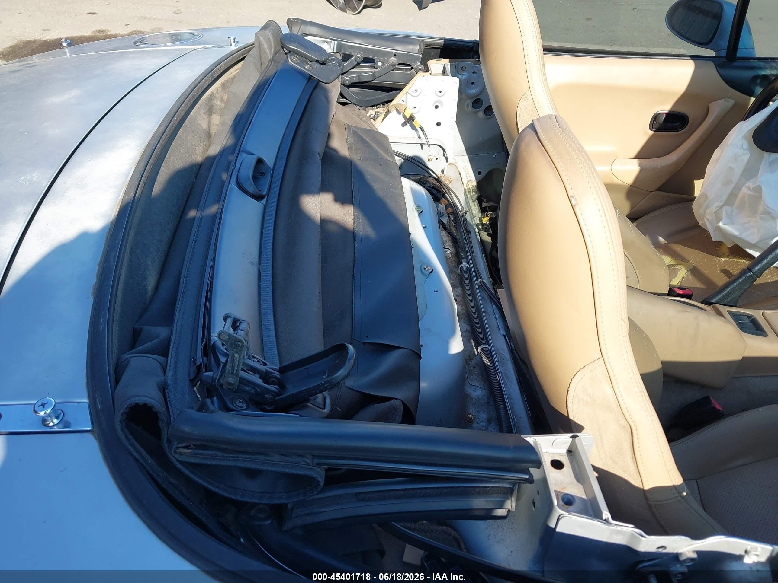 1999 Mazda Mx-5 Miata Leather Pkg/popular Equipment Pkg/sports Pkg/touring Pkg Серебряный vin: JM1NB3533X0131650