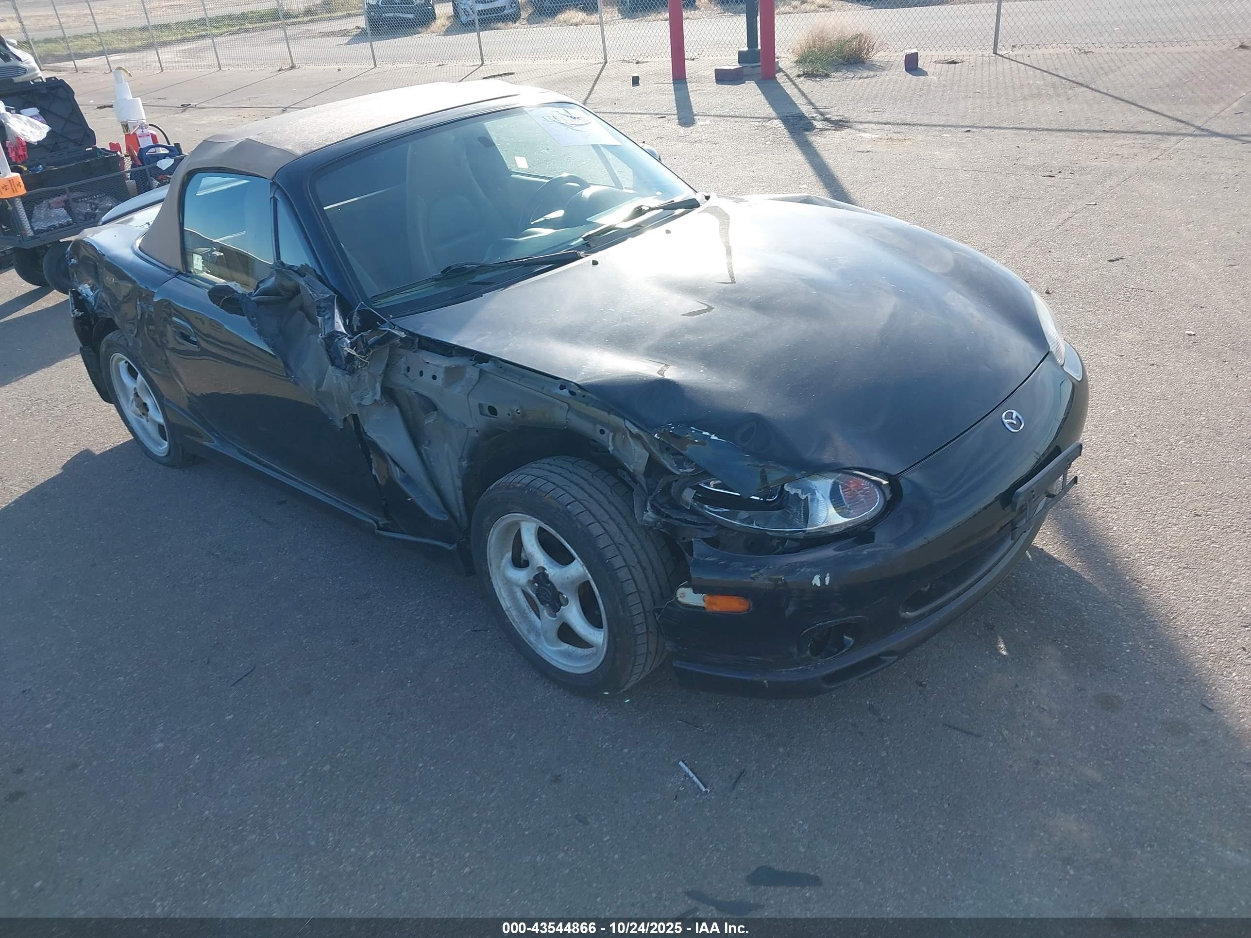 1999 Mazda Mx-5 Miata Leather Pkg/popular Equipment Pkg/sports Pkg/touring Pkg Black vin: JM1NB3533X0131941