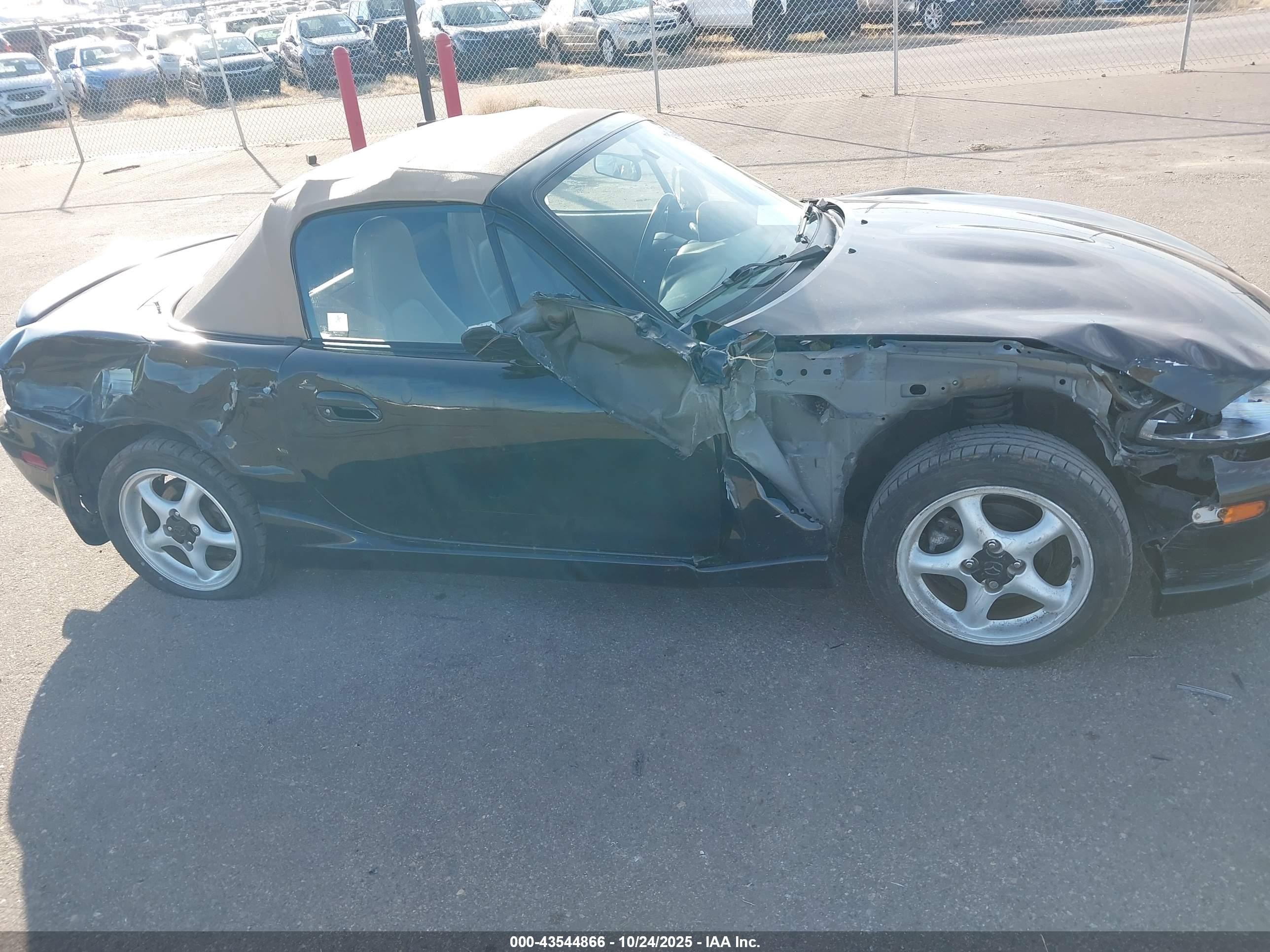 1999 Mazda Mx-5 Miata Leather Pkg/popular Equipment Pkg/sports Pkg/touring Pkg Black vin: JM1NB3533X0131941