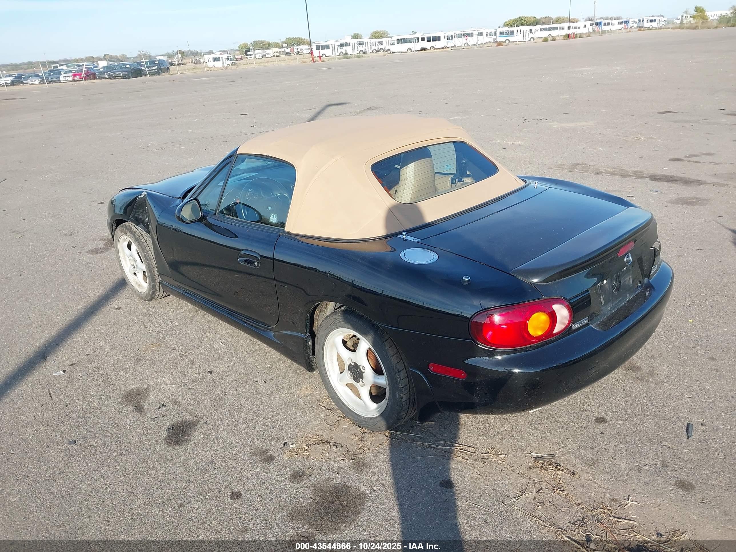 1999 Mazda Mx-5 Miata Leather Pkg/popular Equipment Pkg/sports Pkg/touring Pkg Black vin: JM1NB3533X0131941