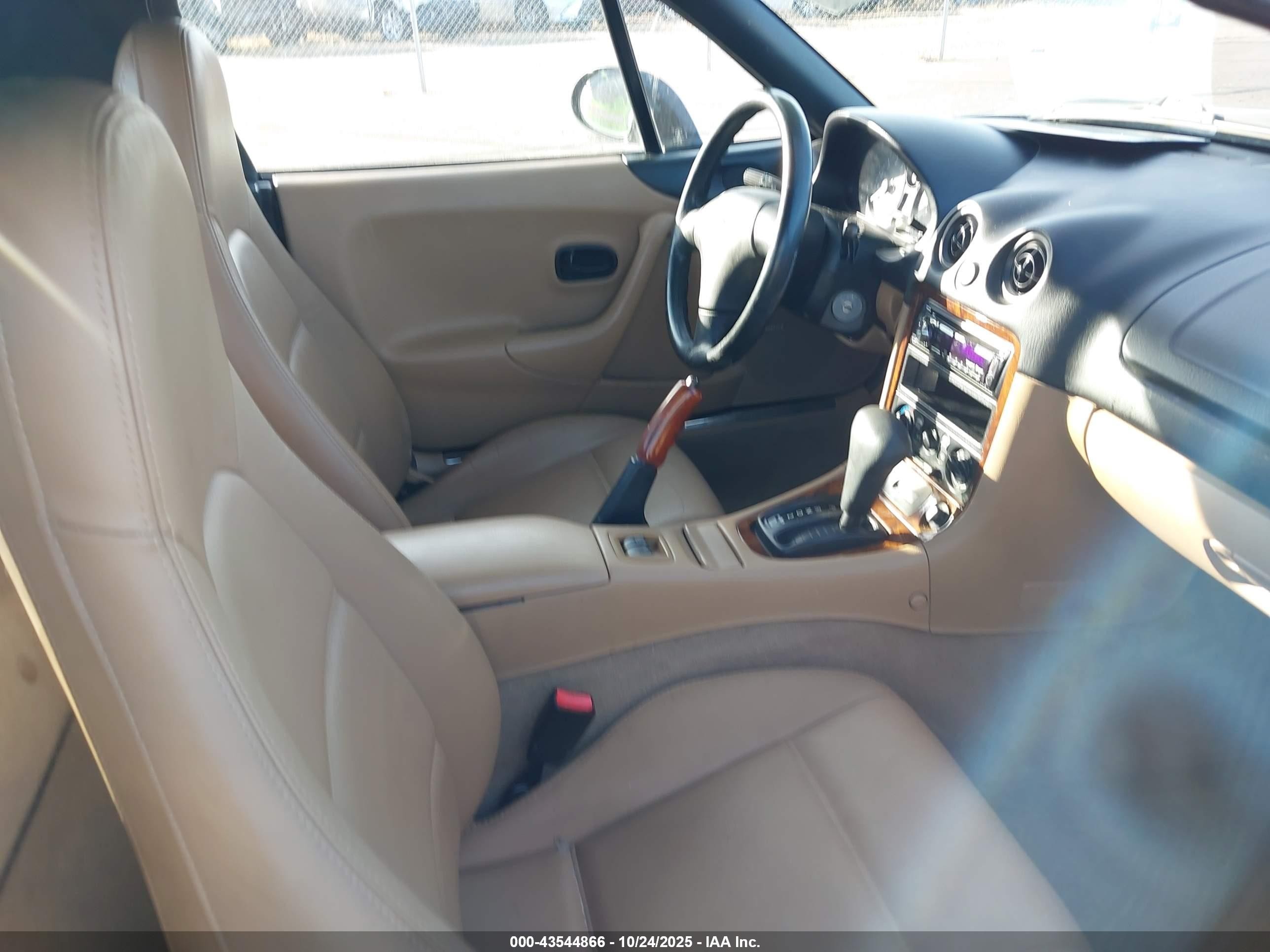 1999 Mazda Mx-5 Miata Leather Pkg/popular Equipment Pkg/sports Pkg/touring Pkg Black vin: JM1NB3533X0131941