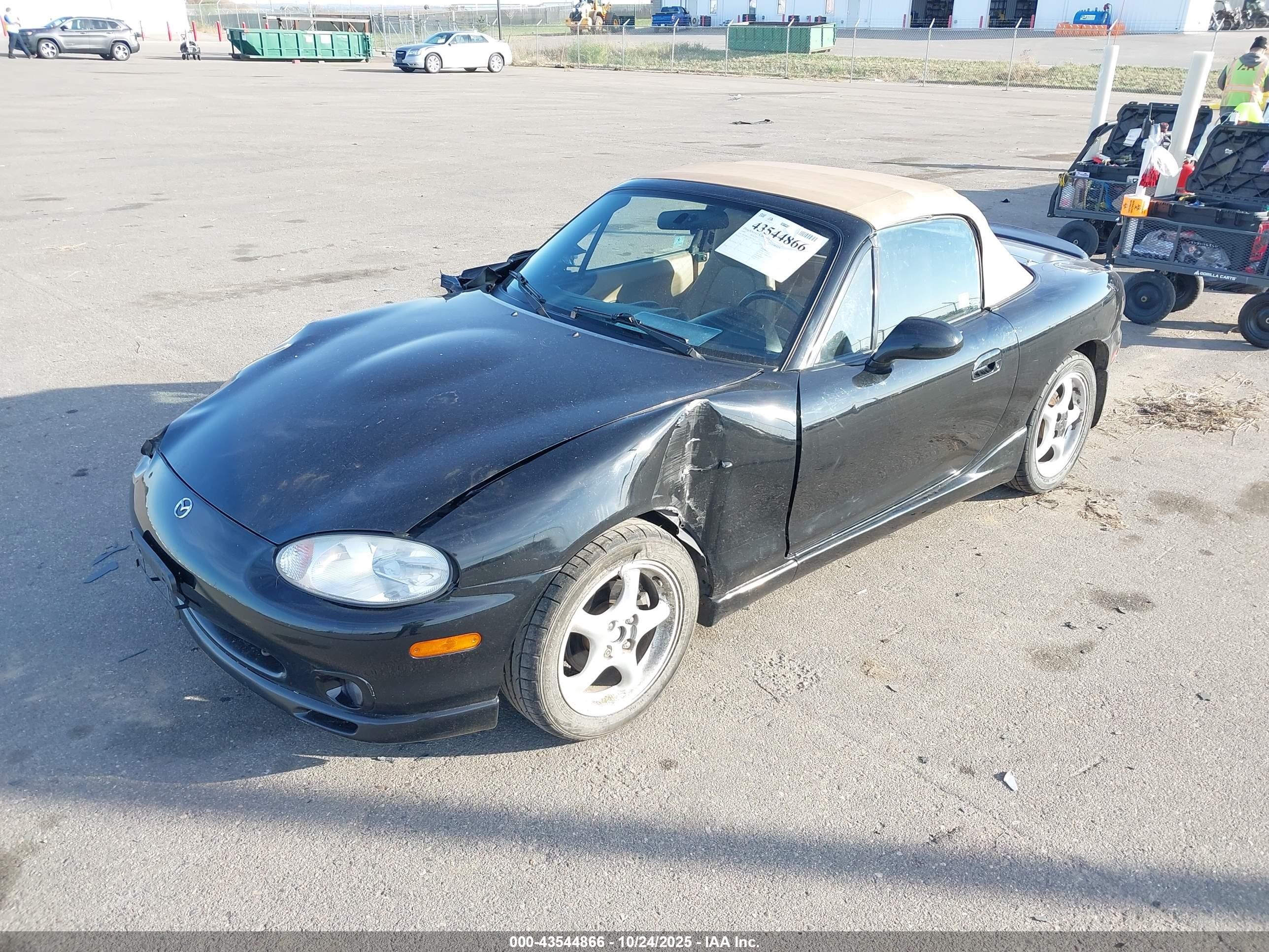 1999 Mazda Mx-5 Miata Leather Pkg/popular Equipment Pkg/sports Pkg/touring Pkg Black vin: JM1NB3533X0131941