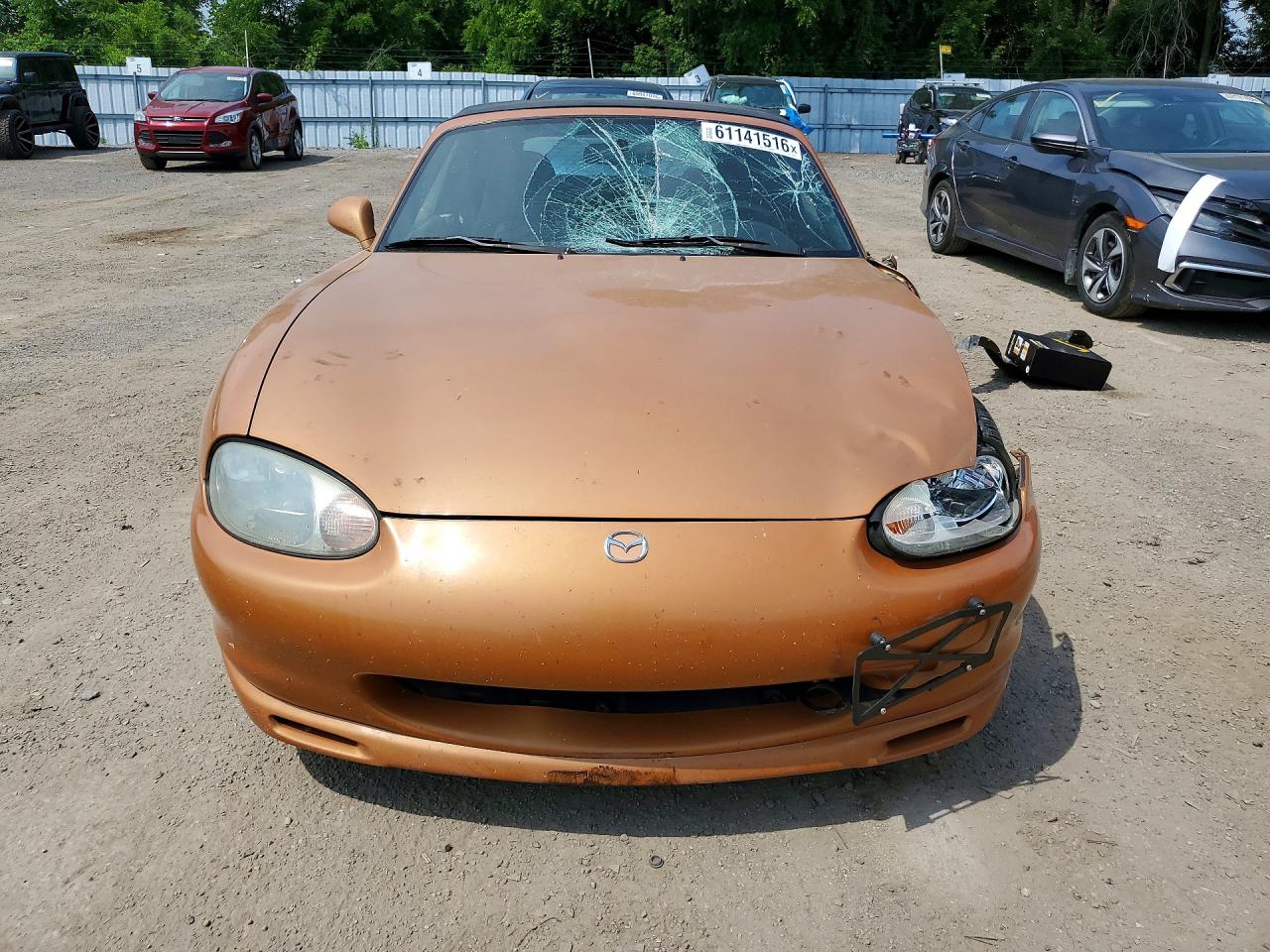 2000 Mazda Mx-5 Miata Base Оранжевый vin: JM1NB3533Y0142326