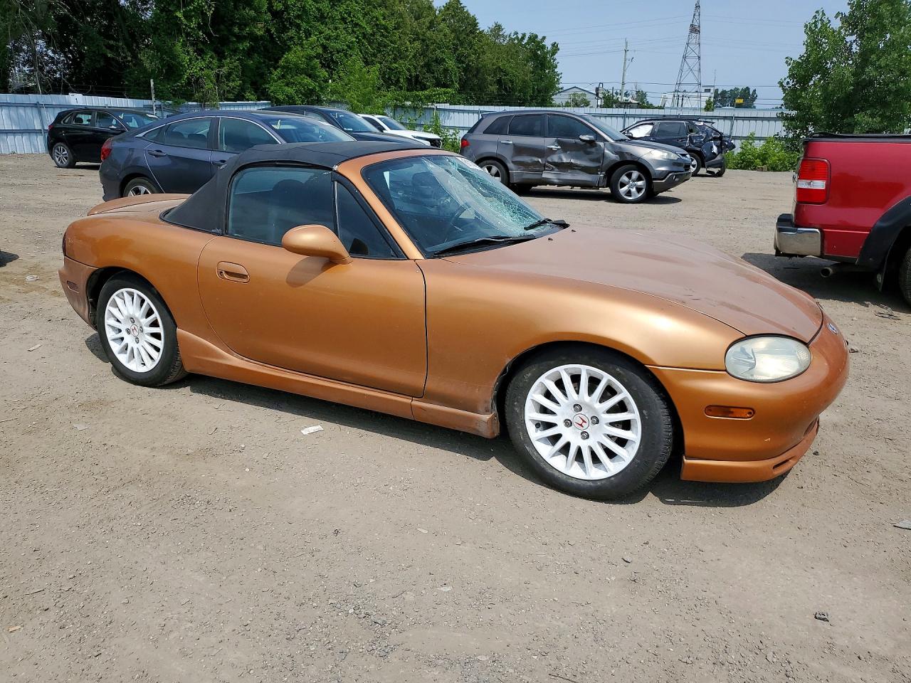 2000 Mazda Mx-5 Miata Base Оранжевый vin: JM1NB3533Y0142326
