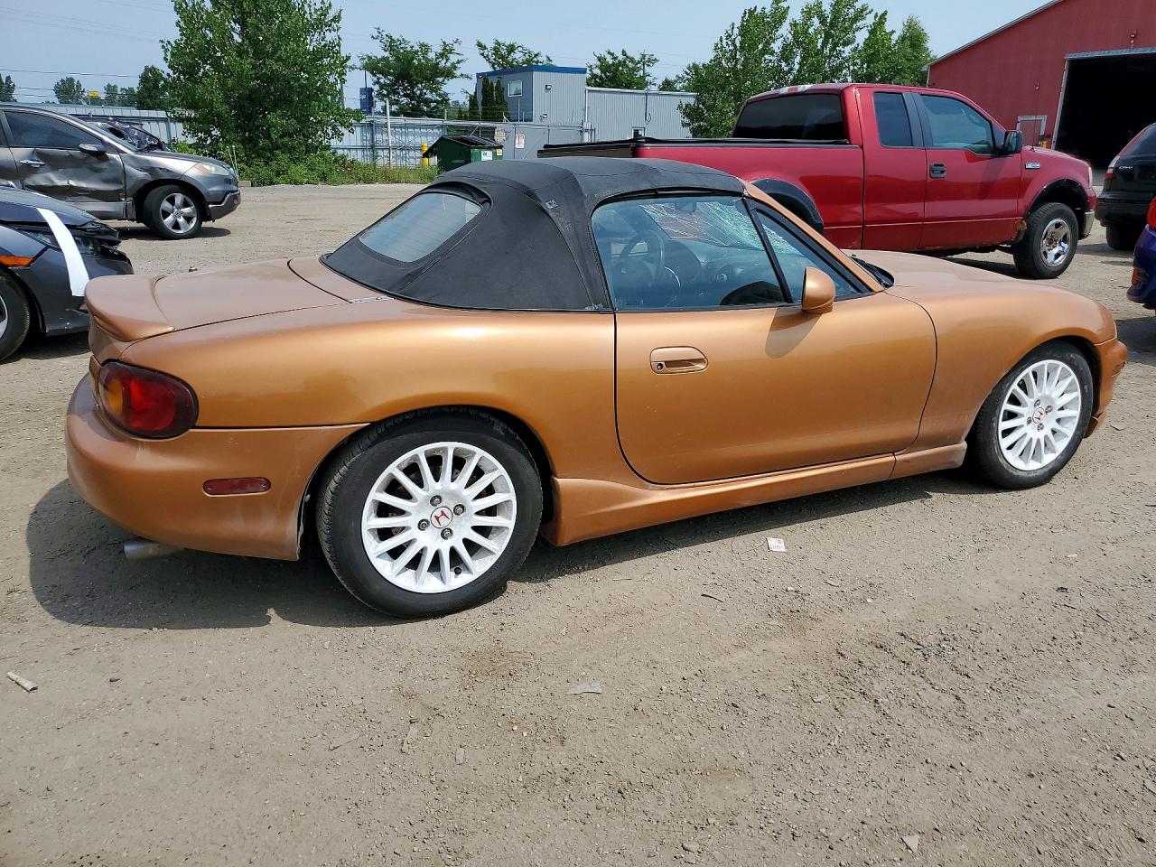 2000 Mazda Mx-5 Miata Base Оранжевый vin: JM1NB3533Y0142326
