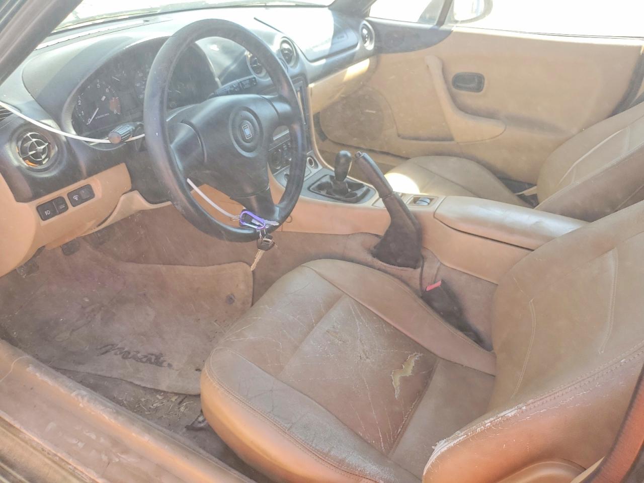 2000 Mazda Mx-5 Miata Base Green vin: JM1NB3533Y0155190
