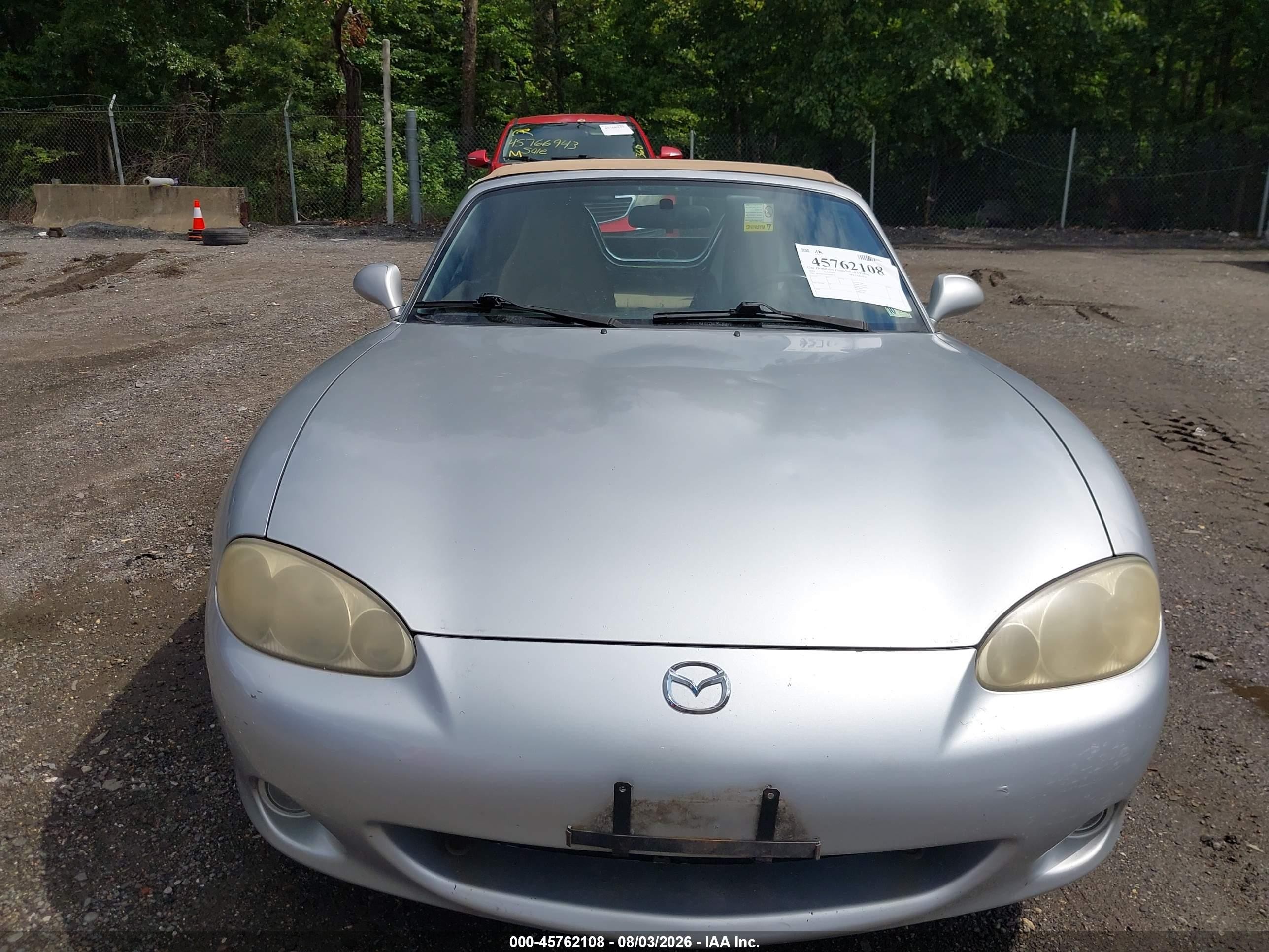 2001 Mazda Mx-5 Miata Ls/special Edition Silver vin: JM1NB353410207772