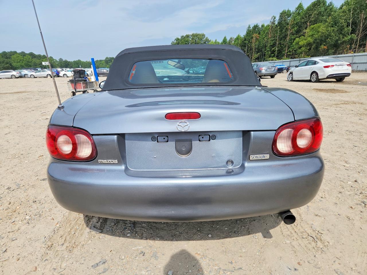 2001 Mazda Mx-5 Miata Base Gray vin: JM1NB353410212499