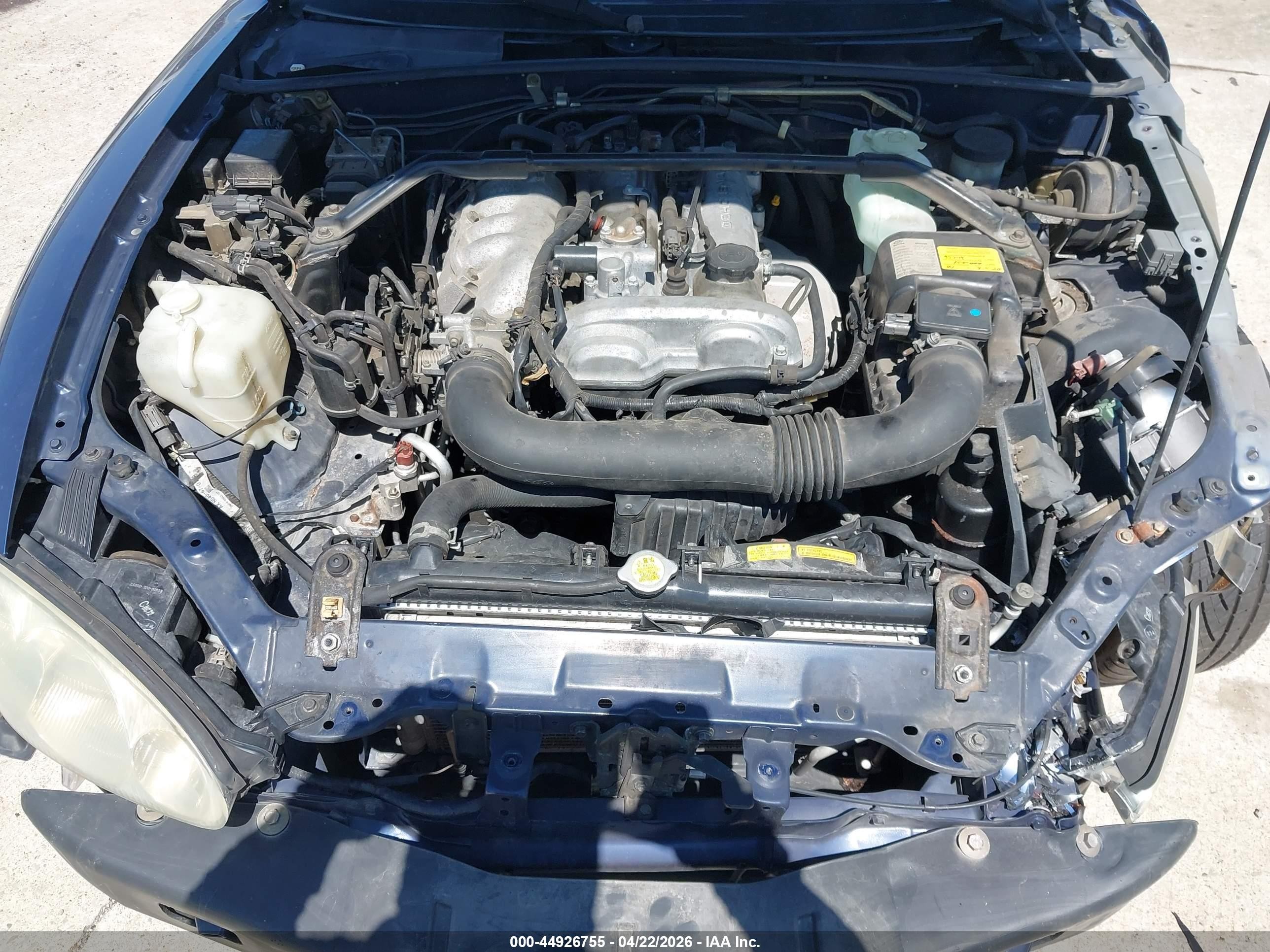 2003 Mazda Mx-5 Miata Cloth/ls/se/shinsen Blue vin: JM1NB353430302268