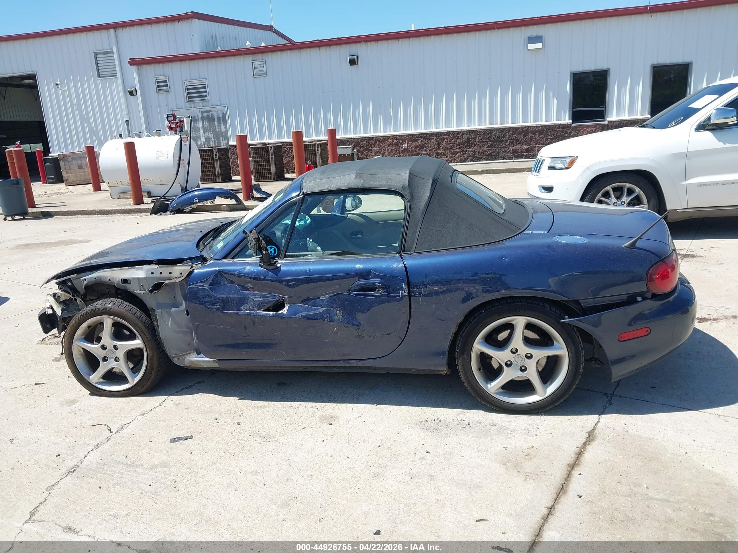 2003 Mazda Mx-5 Miata Cloth/ls/se/shinsen Blue vin: JM1NB353430302268