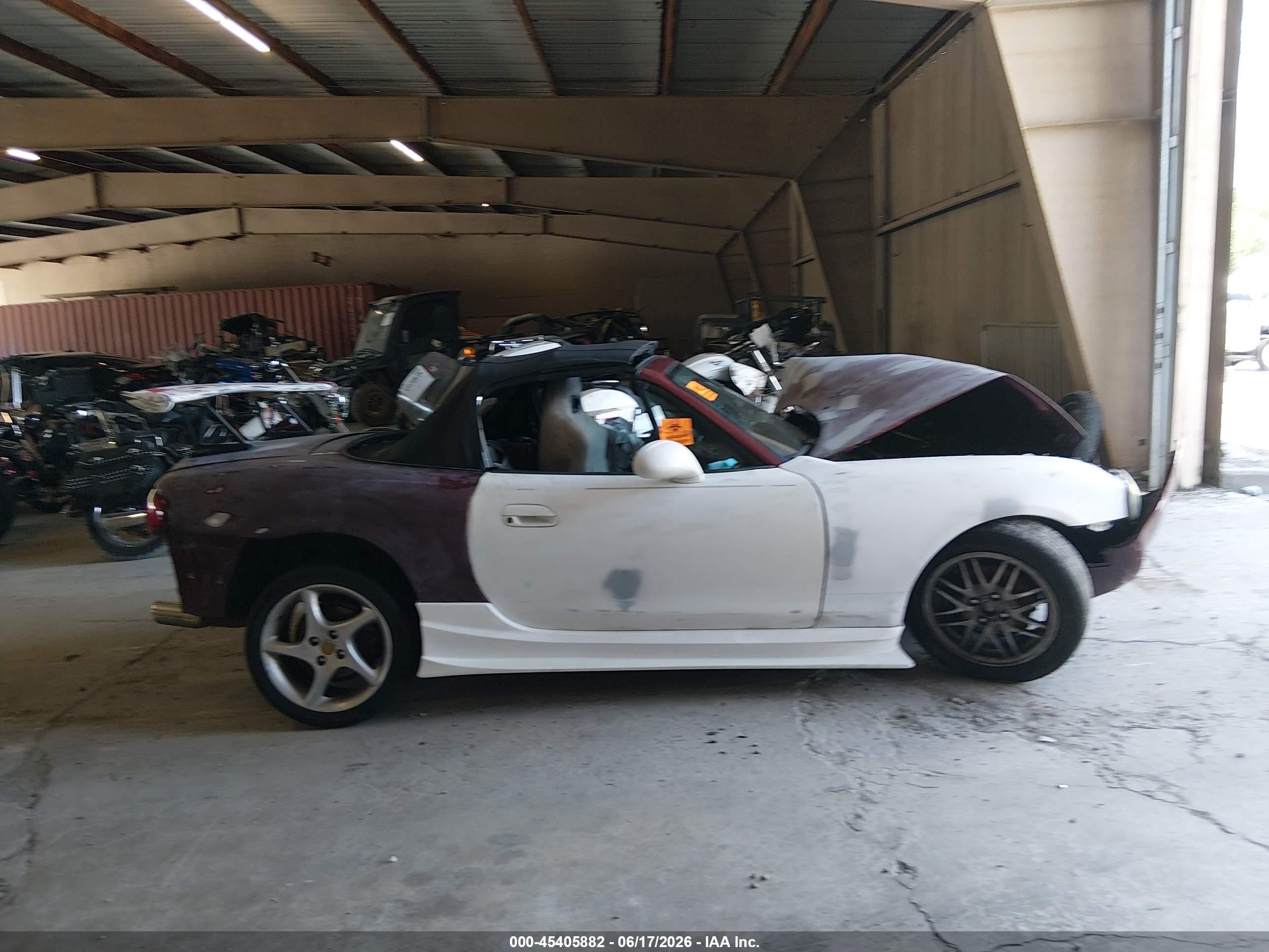2003 Mazda Mx-5 Miata Cloth/ls/se/shinsen Бордовый vin: JM1NB353430310550