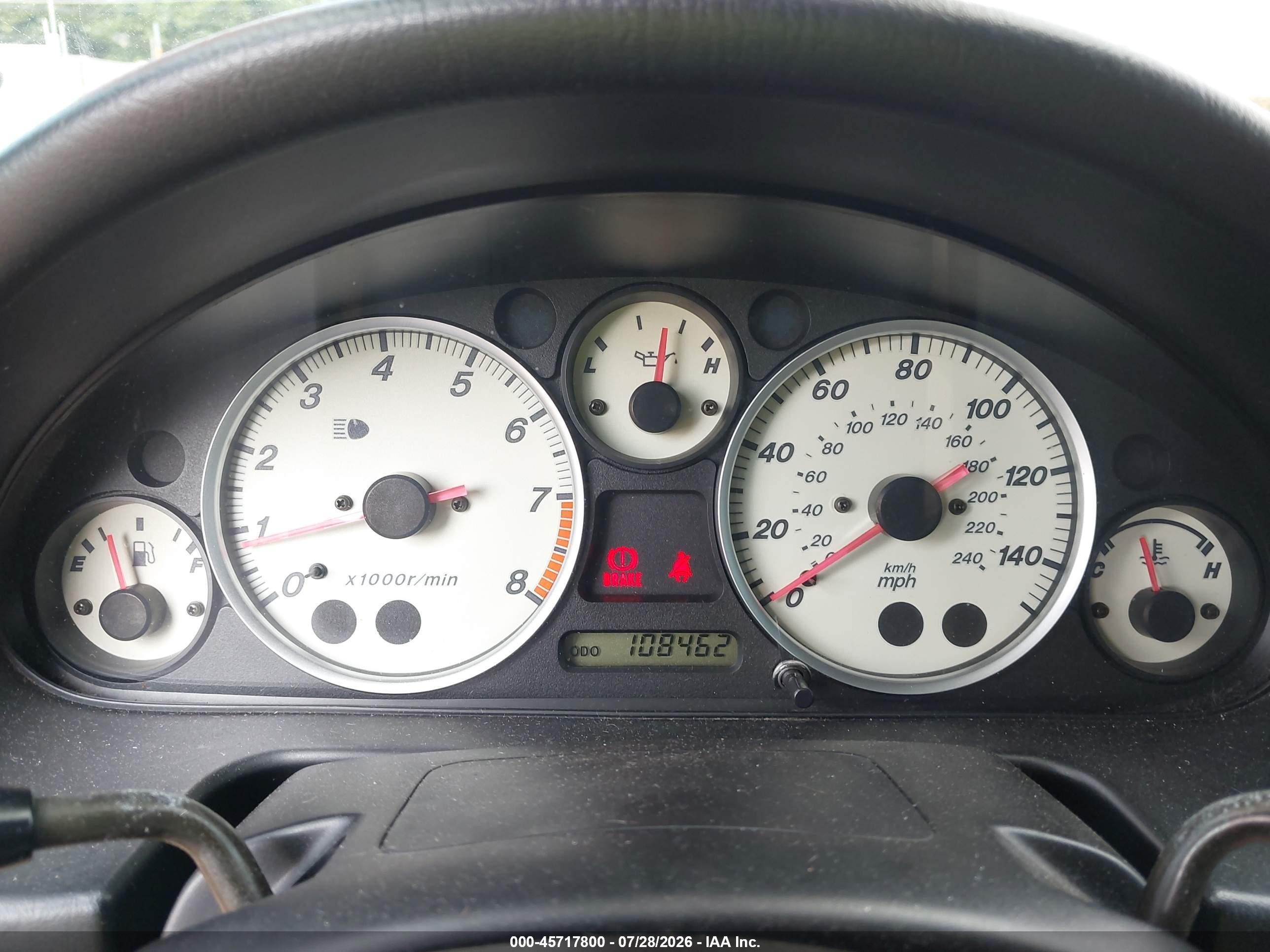 2004 Mazda Mx-5 Miata Ls Silver vin: JM1NB353440403294