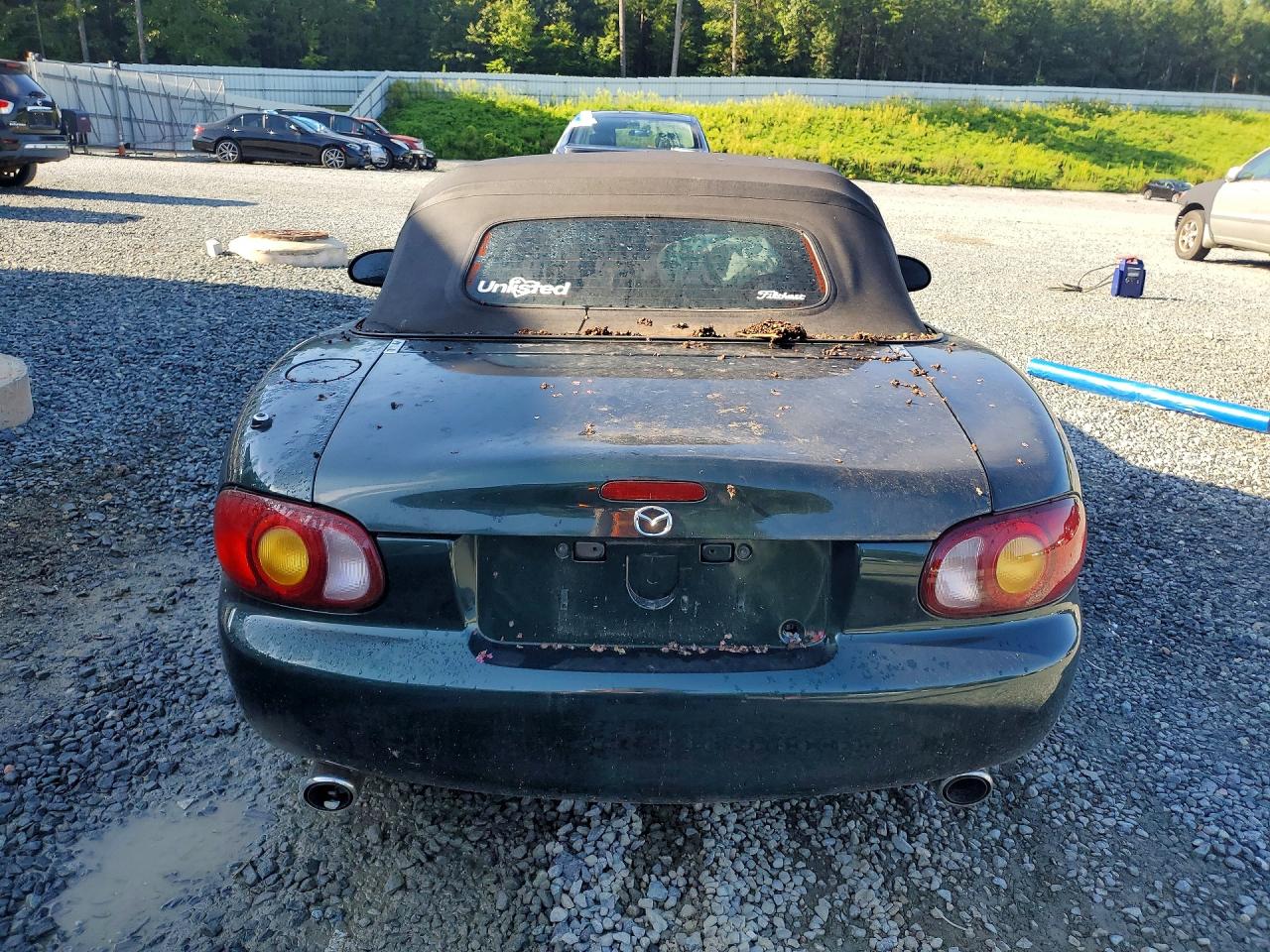 1999 Mazda Mx-5 Miata Green vin: JM1NB3534X0100617