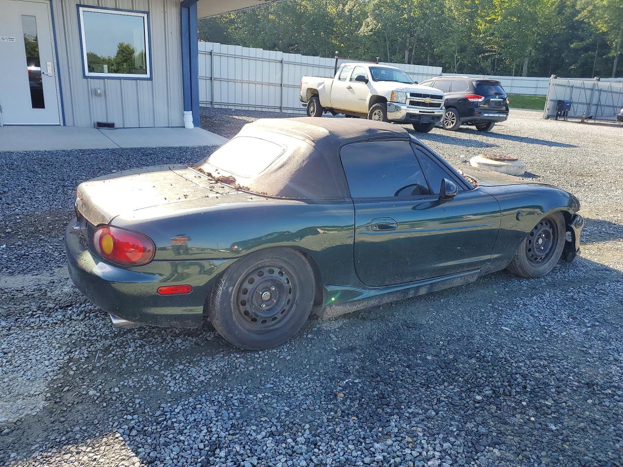 1999 Mazda Mx-5 Miata Green vin: JM1NB3534X0100617