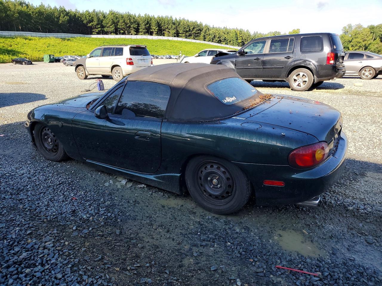 1999 Mazda Mx-5 Miata Green vin: JM1NB3534X0100617