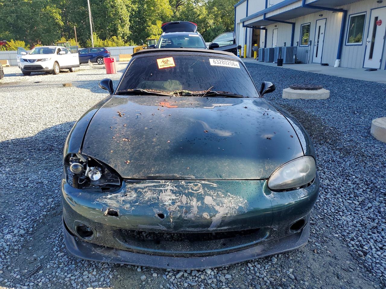 1999 Mazda Mx-5 Miata Green vin: JM1NB3534X0100617