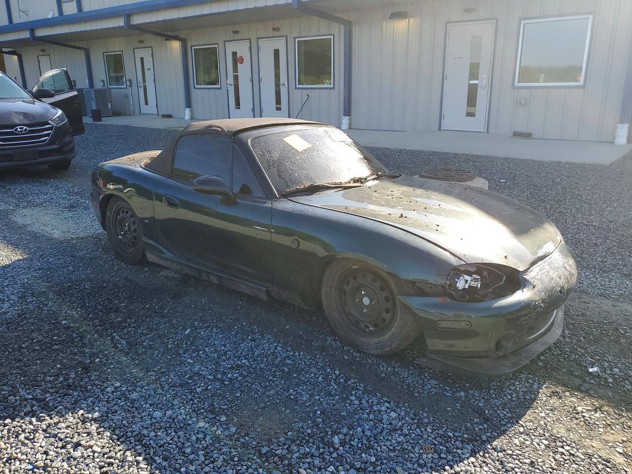 1999 Mazda Mx-5 Miata Green vin: JM1NB3534X0100617