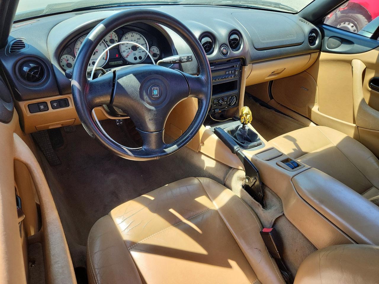 1999 Mazda Mx-5 Miata Green vin: JM1NB3534X0102755