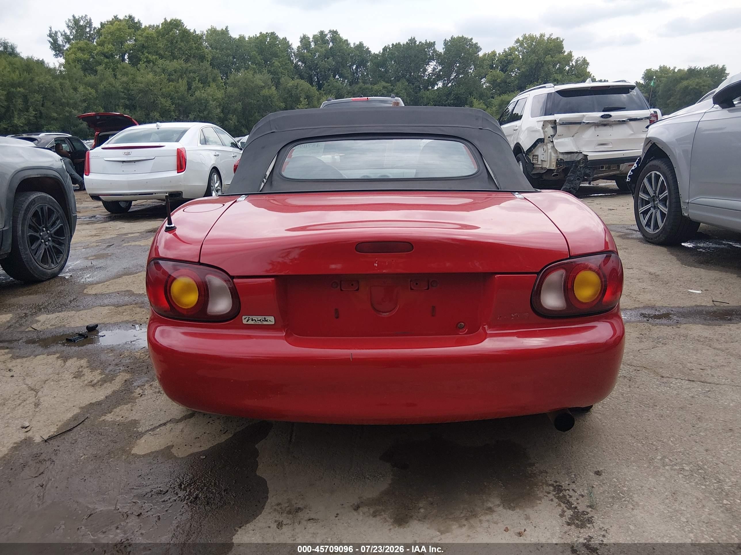 1999 Mazda Mx-5 Miata 10th Anniversary Edition/leather/popular Equip/sport/touring Red vin: JM1NB3534X0111701