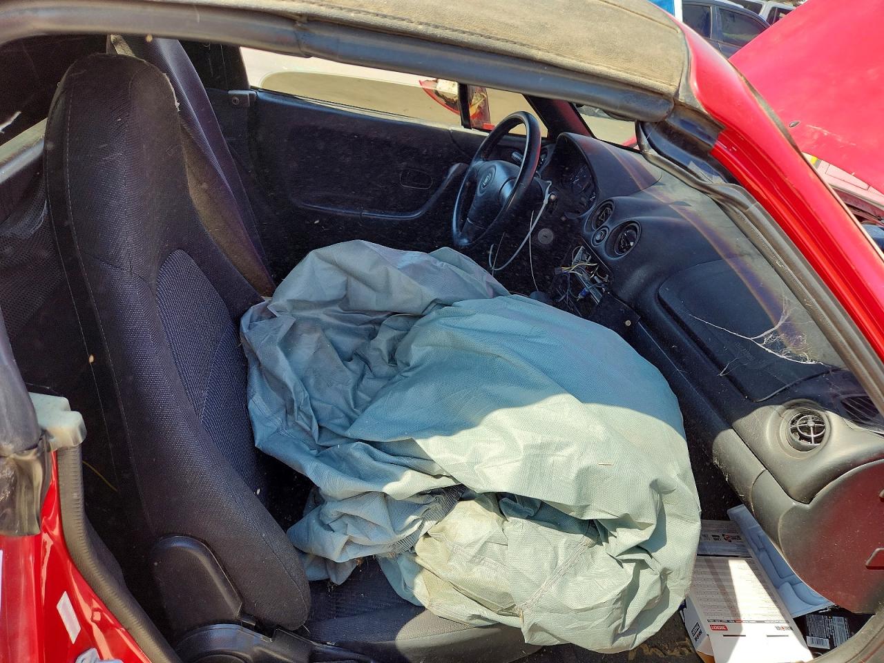 1999 Mazda Mx-5 Miata Red vin: JM1NB3534X0116414