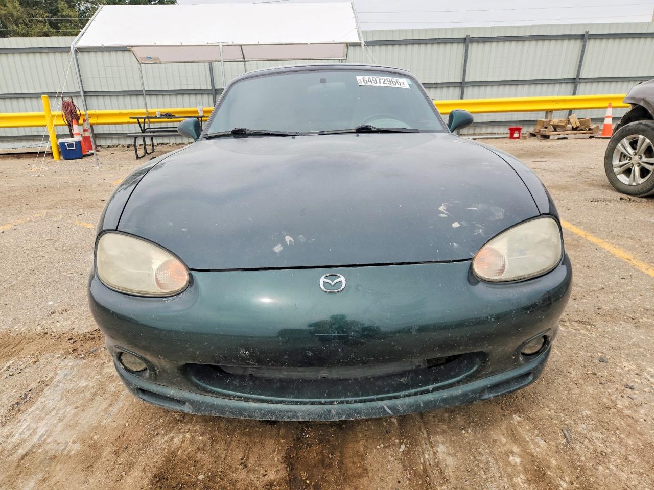1999 Mazda Mx-5 Miata Green vin: JM1NB3534X0121032