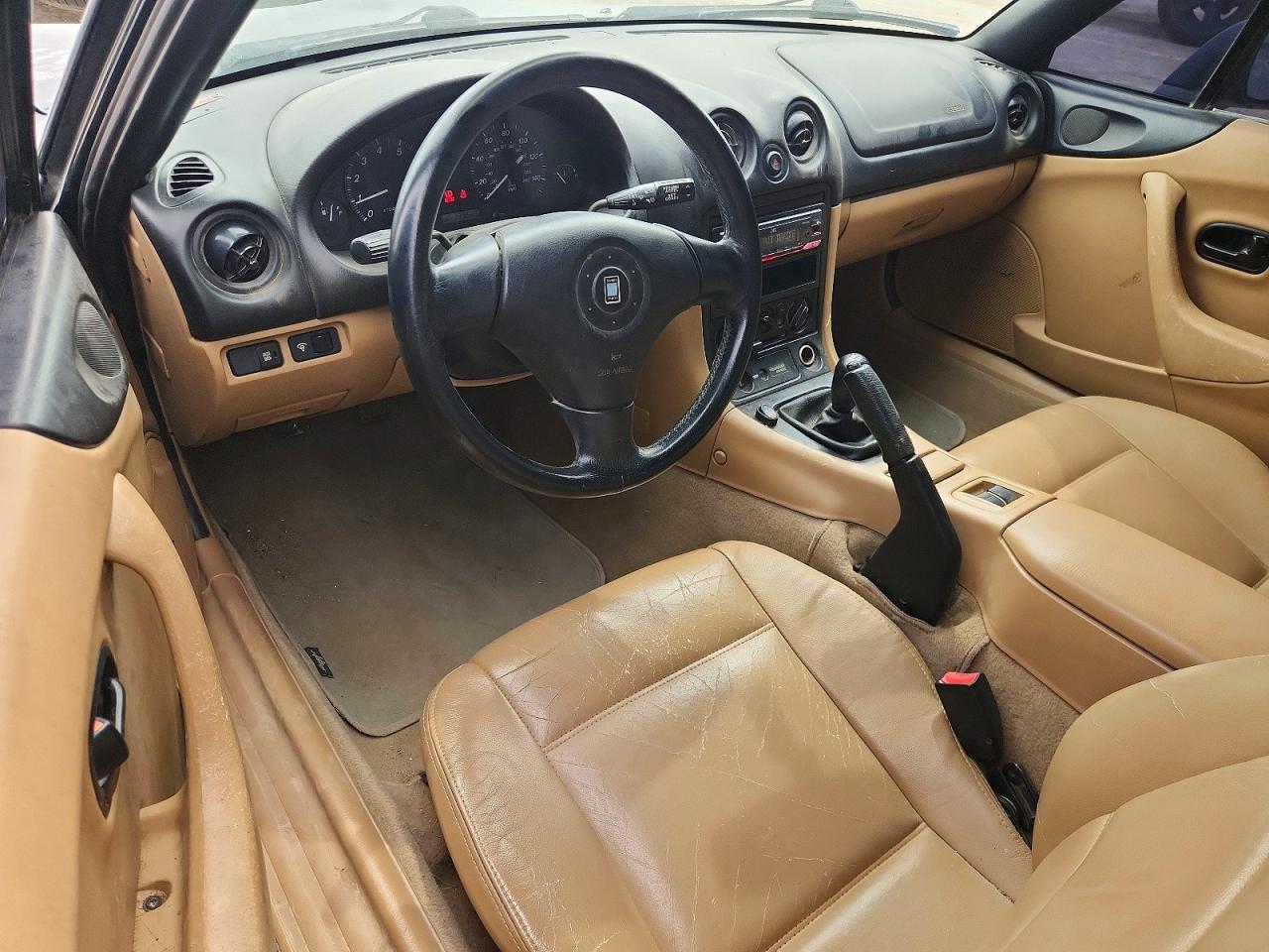 1999 Mazda Mx-5 Miata Green vin: JM1NB3534X0121032