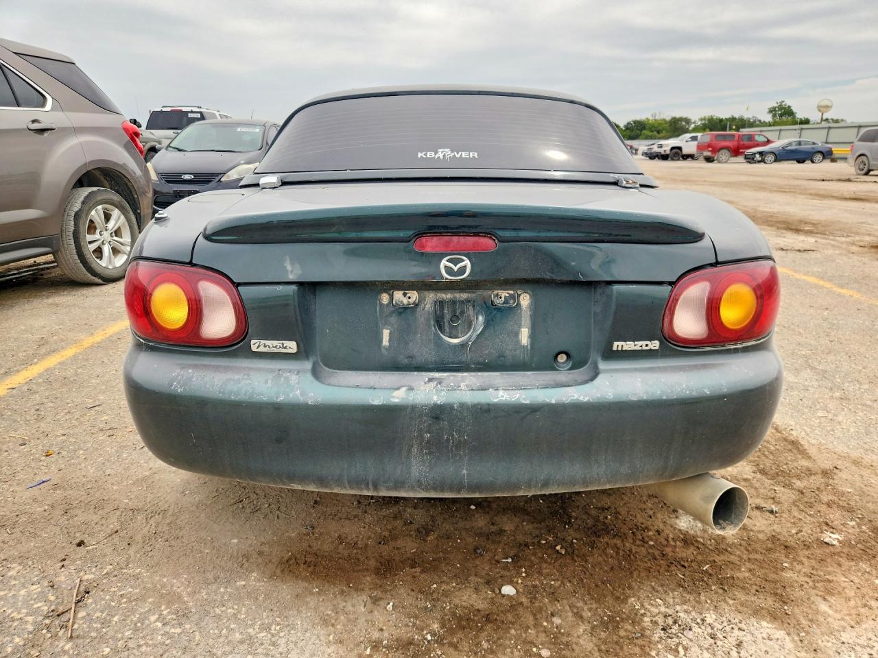 1999 Mazda Mx-5 Miata Green vin: JM1NB3534X0121032