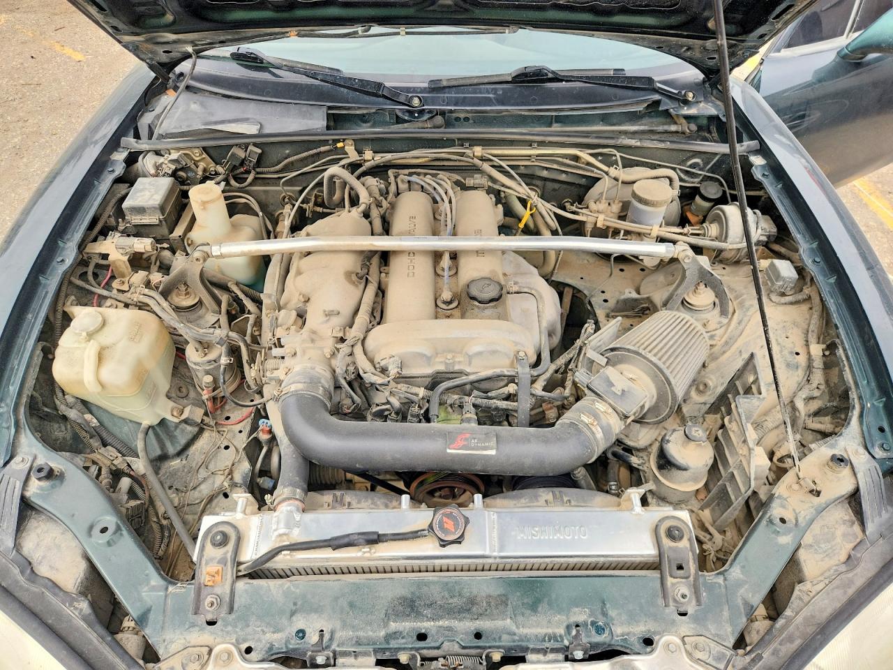 1999 Mazda Mx-5 Miata Green vin: JM1NB3534X0121032