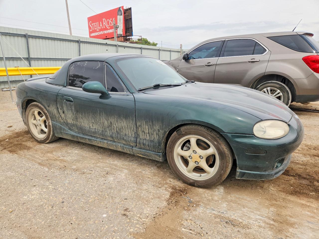 1999 Mazda Mx-5 Miata Green vin: JM1NB3534X0121032