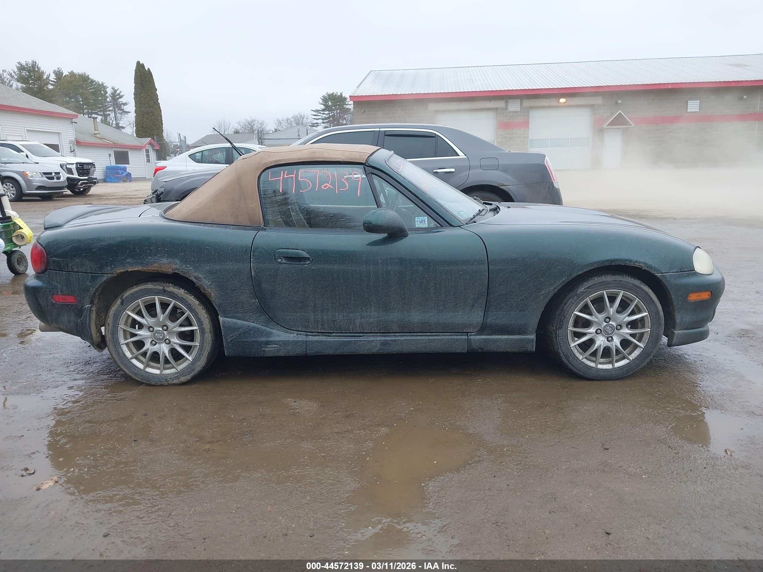 1999 Mazda Mx-5 Miata Leather Pkg/popular Equipment Pkg/sports Pkg/touring Pkg Green vin: JM1NB3534X0123069