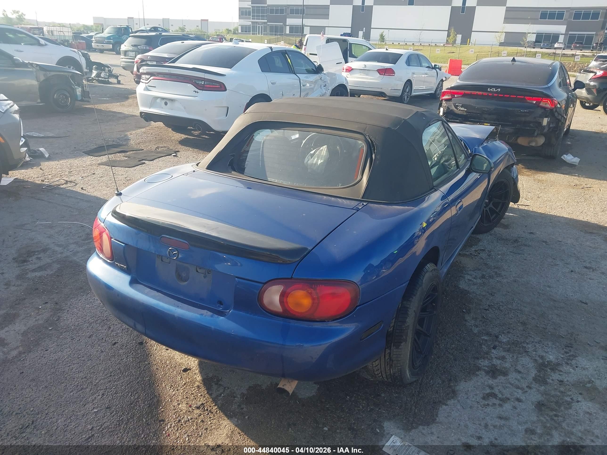 1999 Mazda Mx-5 Miata Leather Pkg/popular Equipment Pkg/sports Pkg/touring Pkg Синий vin: JM1NB3534X0124271
