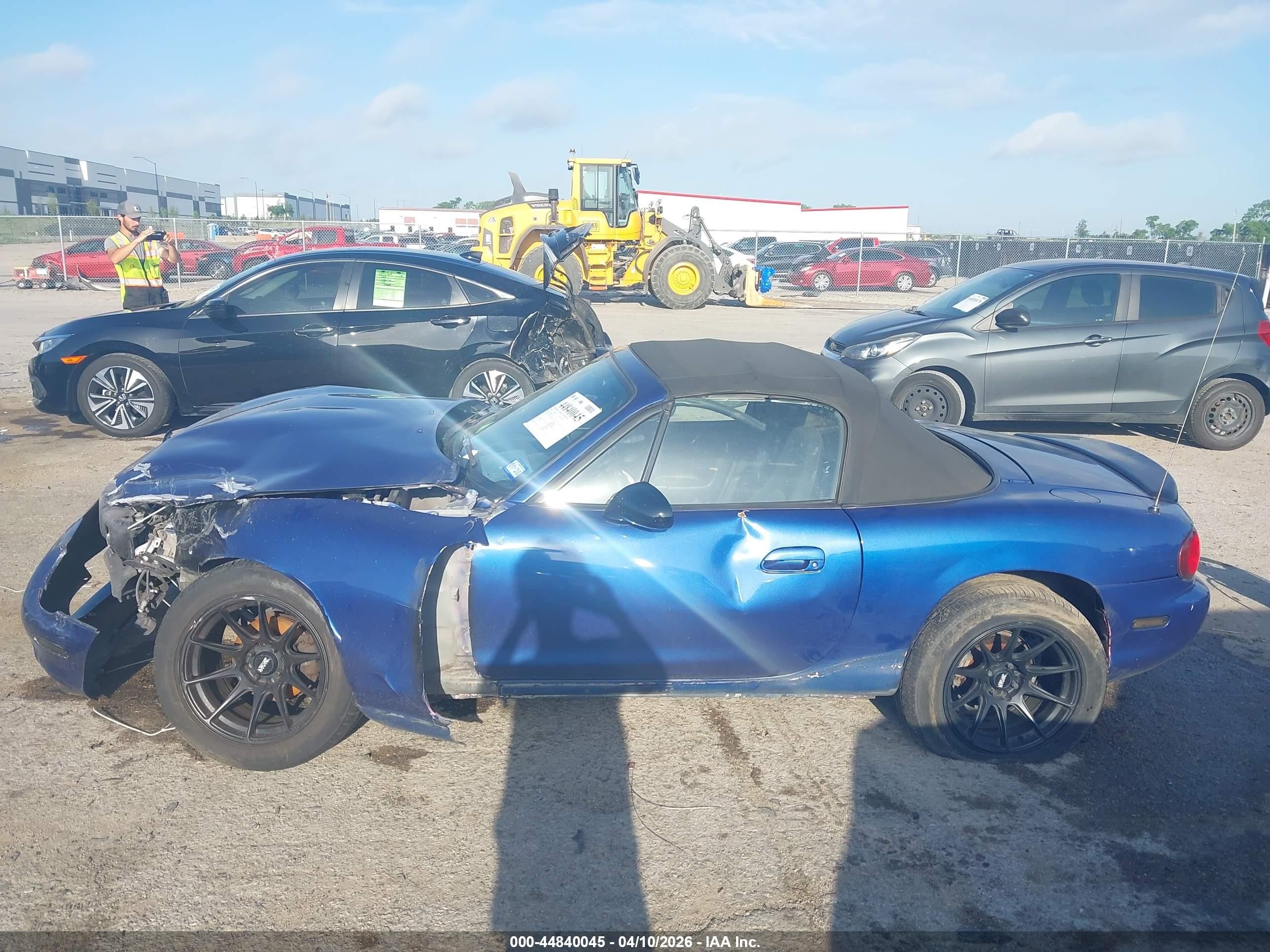 1999 Mazda Mx-5 Miata Leather Pkg/popular Equipment Pkg/sports Pkg/touring Pkg Синий vin: JM1NB3534X0124271