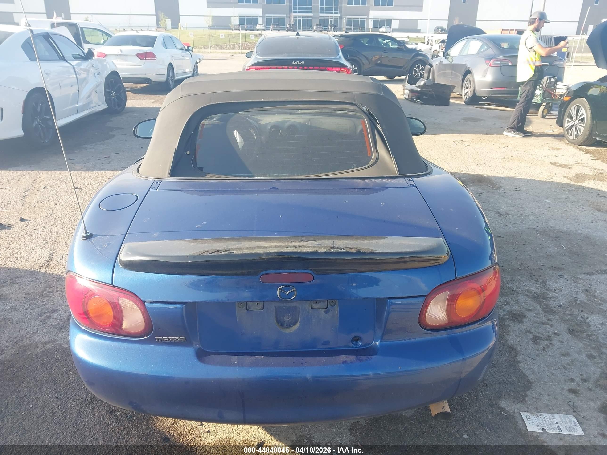 1999 Mazda Mx-5 Miata Leather Pkg/popular Equipment Pkg/sports Pkg/touring Pkg Синий vin: JM1NB3534X0124271