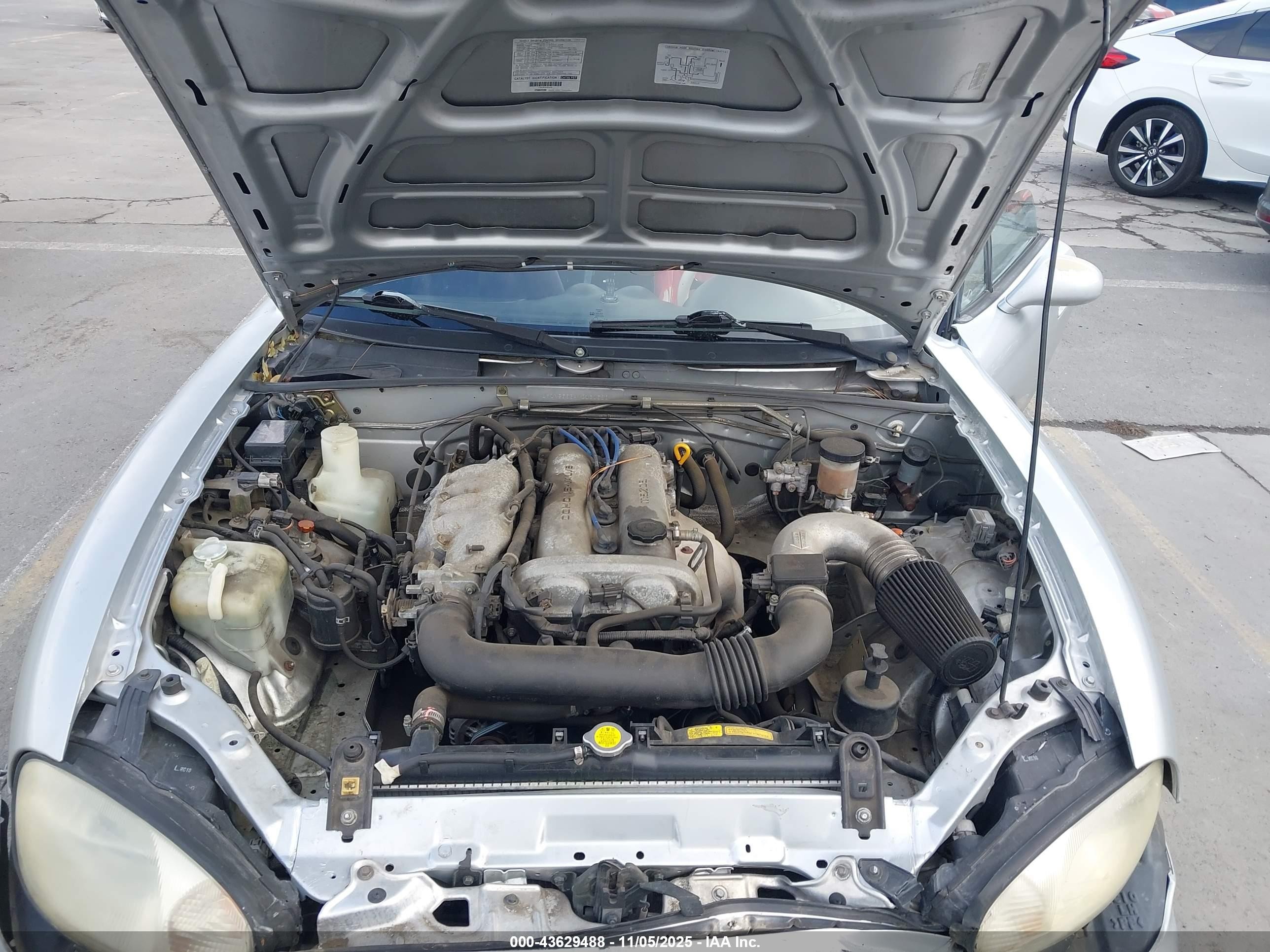 1999 Mazda Mx-5 Miata Leather Pkg/popular Equipment Pkg/sports Pkg/touring Pkg Silver vin: JM1NB3534X0131320