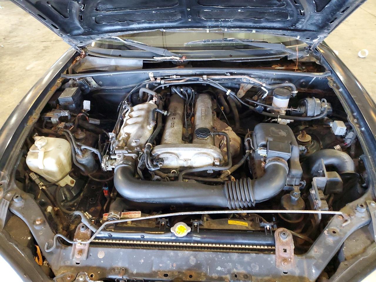 2000 Mazda Mx-5 Miata Base Black vin: JM1NB3534Y0150676