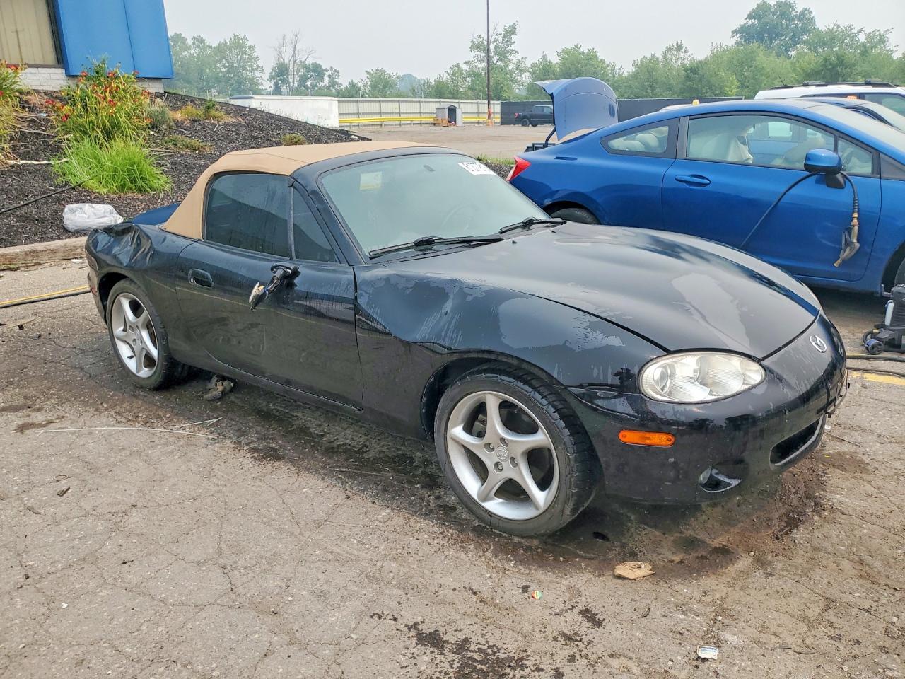 2001 Mazda Mx-5 Miata Base Black vin: JM1NB353510214617