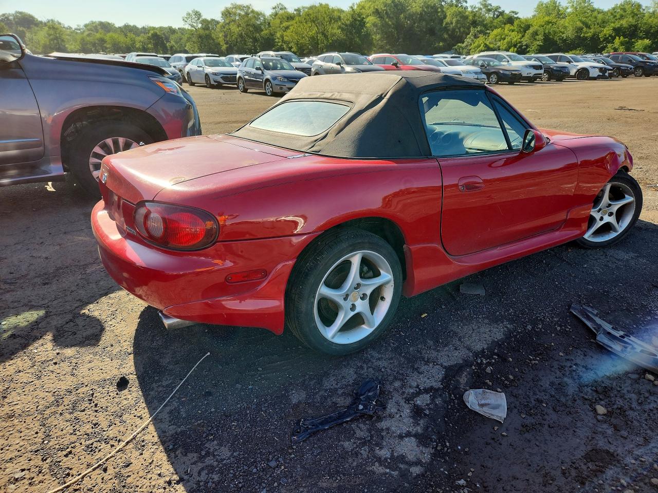 2003 Mazda Mx-5 Miata Base Red vin: JM1NB353530311397