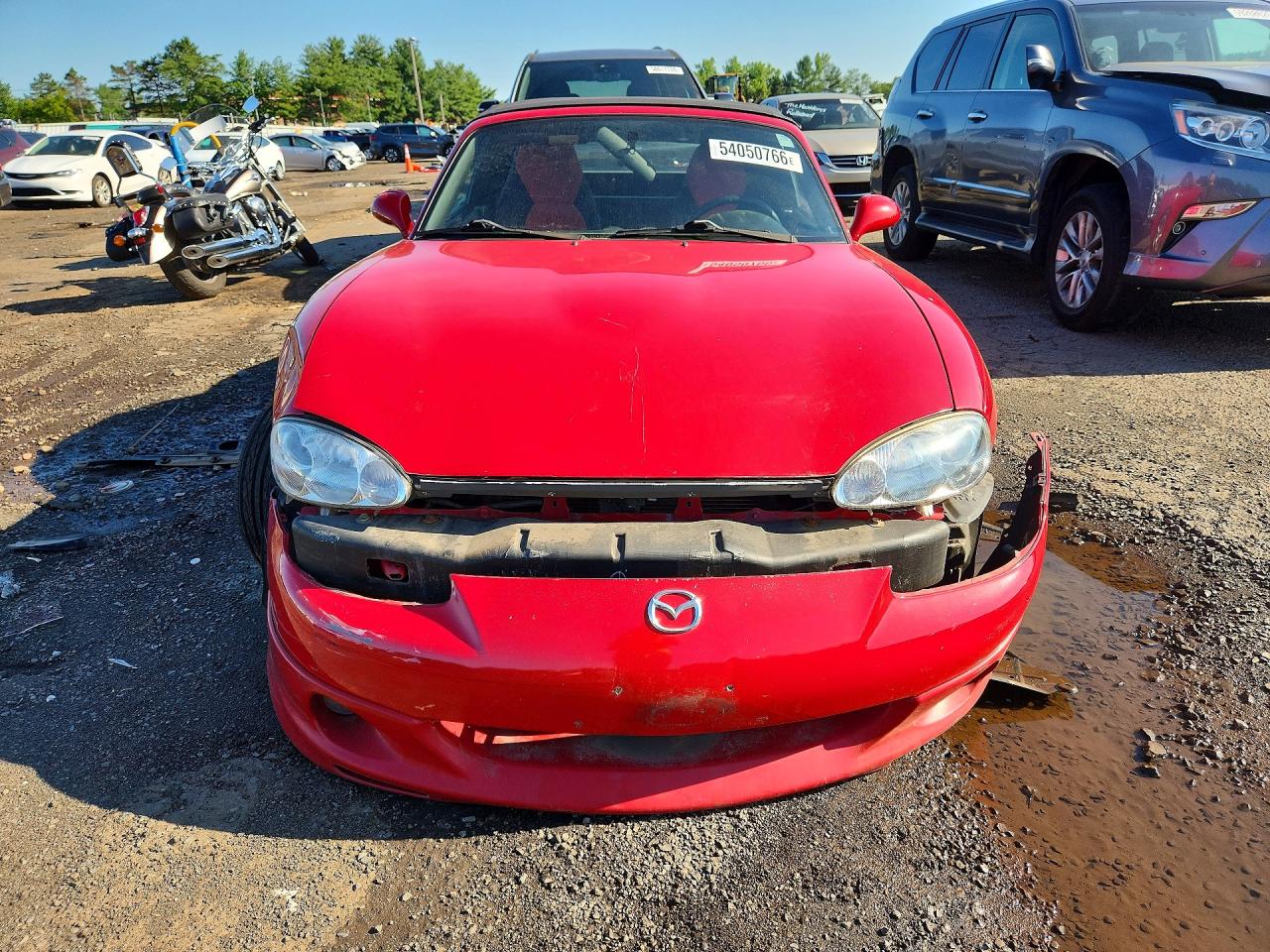 2003 Mazda Mx-5 Miata Base Red vin: JM1NB353530311397