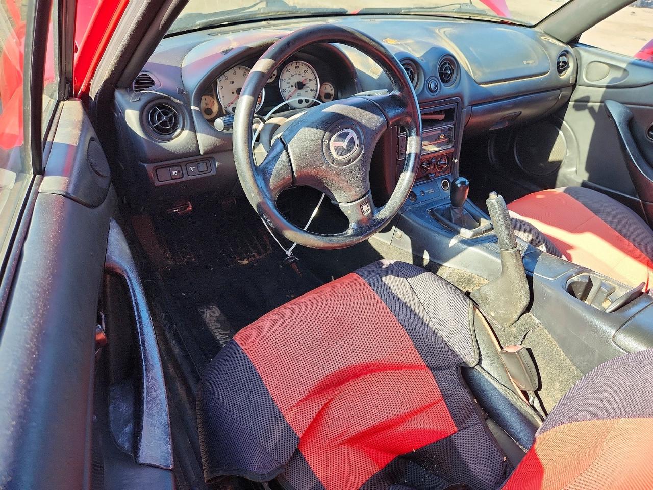 2003 Mazda Mx-5 Miata Base Red vin: JM1NB353530311397